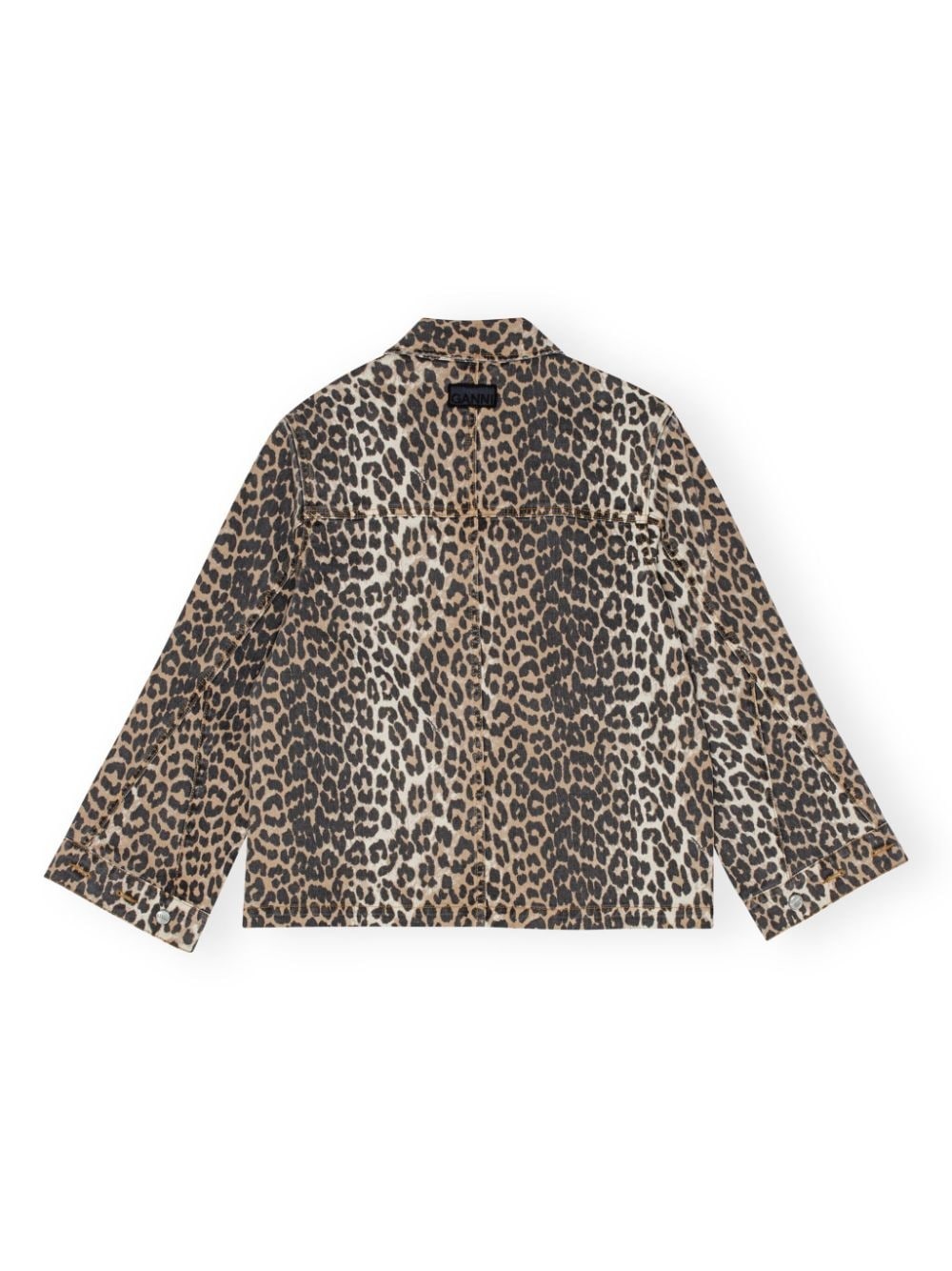 animal-print jacket - 6