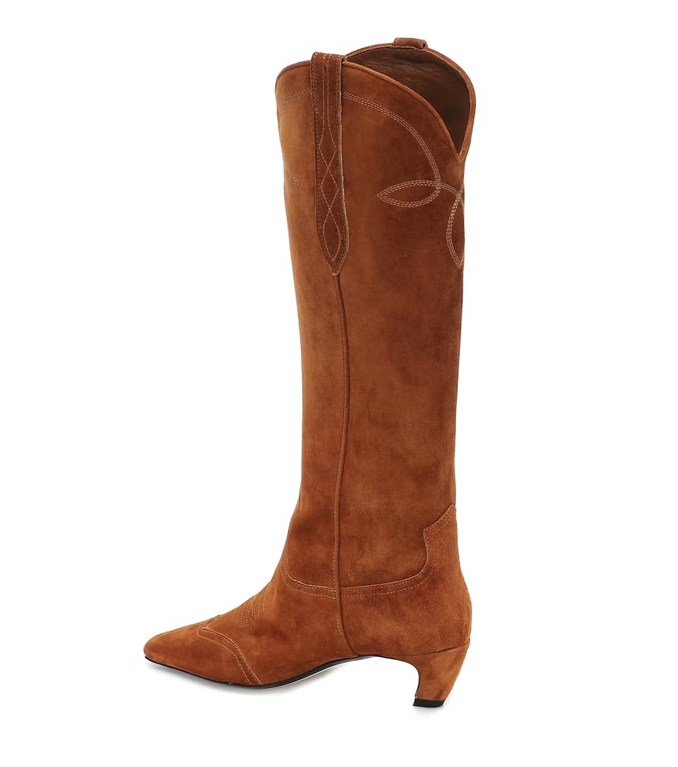 Dallas suede Western boots - 3