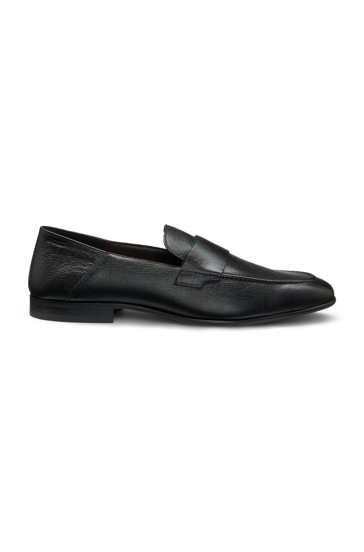 PENNY LOAFERS IN TUMBLED LEATHER - 1