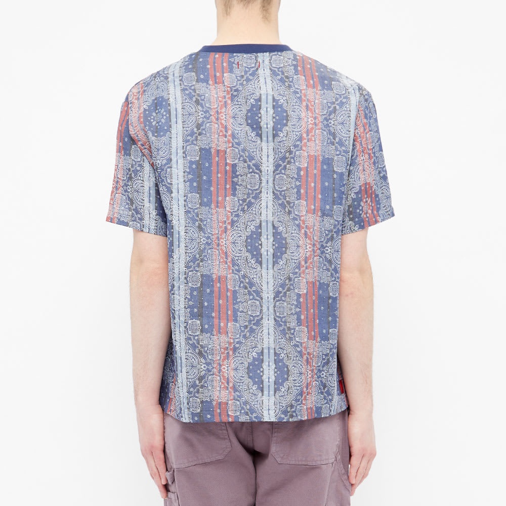 CLOT Stripes And Paisley T Shirt - 5