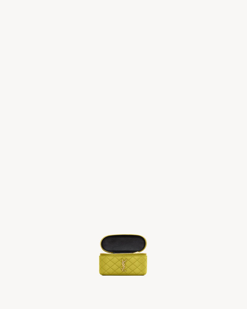 GABY MICRO VANITY BAG IN LAMBSKIN 5