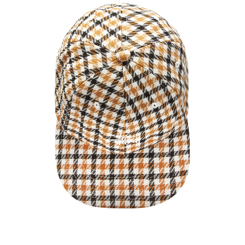 Stussy Mixed Pattern Snapback Cap - 3