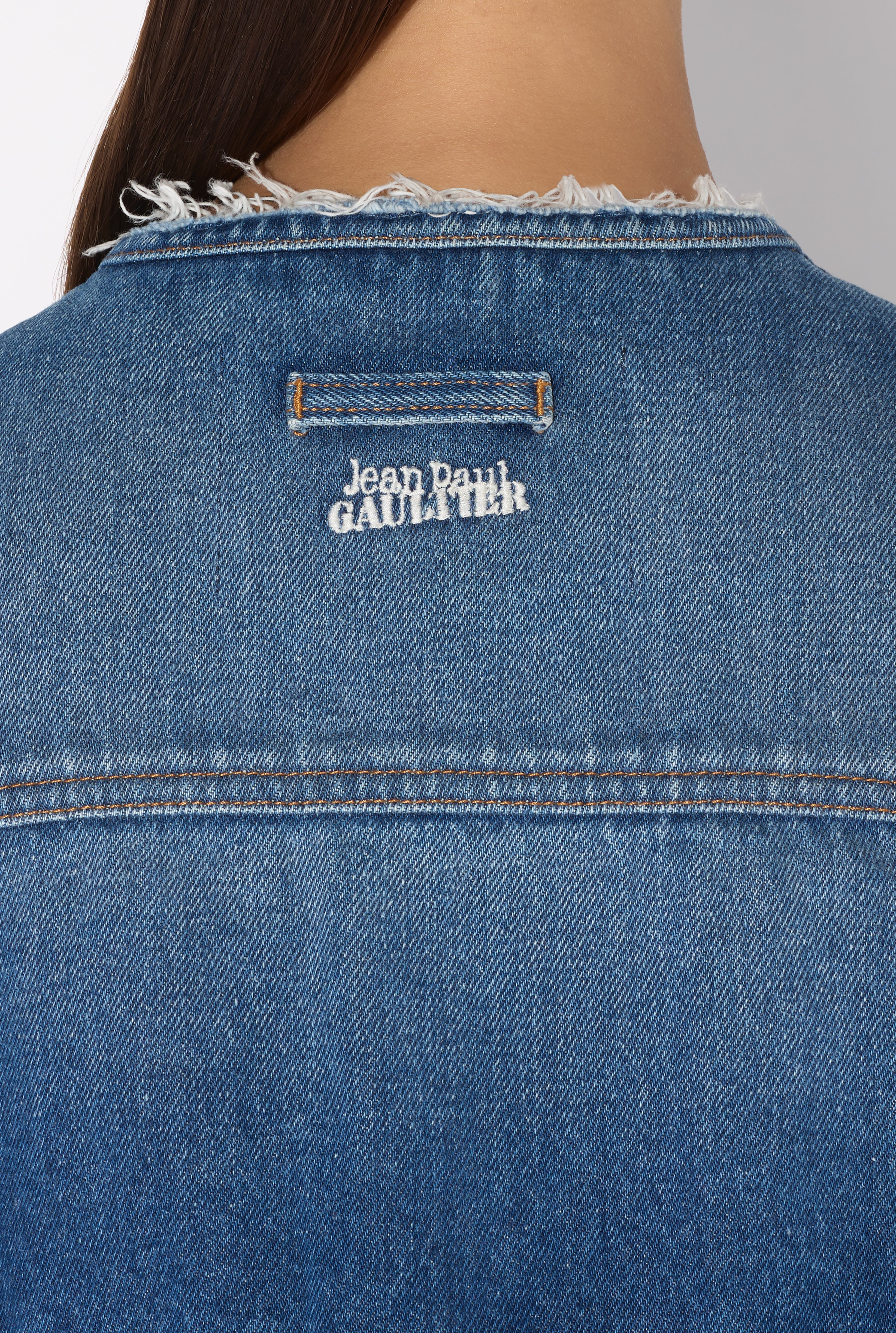 Jean Paul Gaultier THE BELTED DENIM JACKET | REVERSIBLE