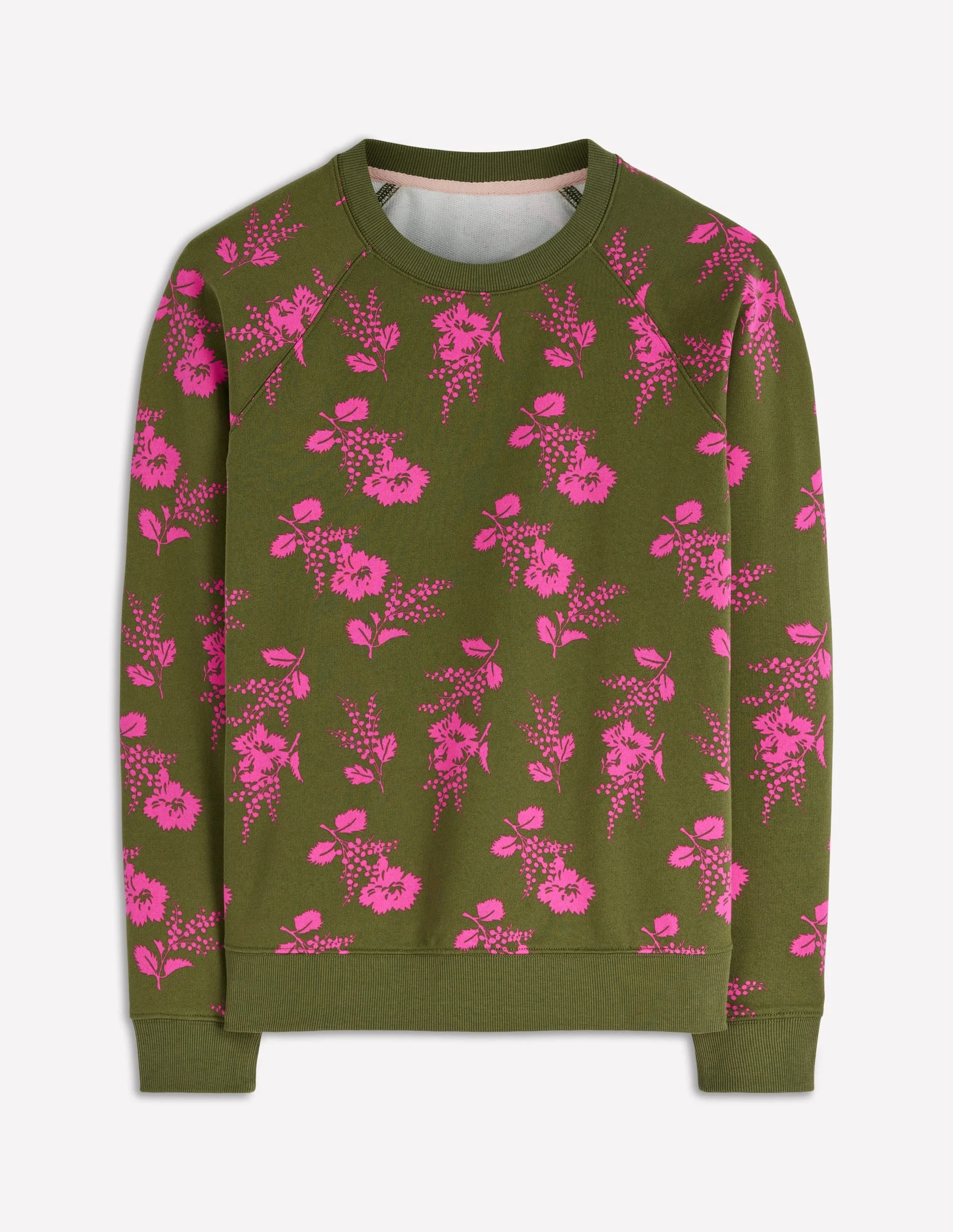 Rosa Printed Sweatshirt-Mayfly, Blossomy Sprig Medium - 1