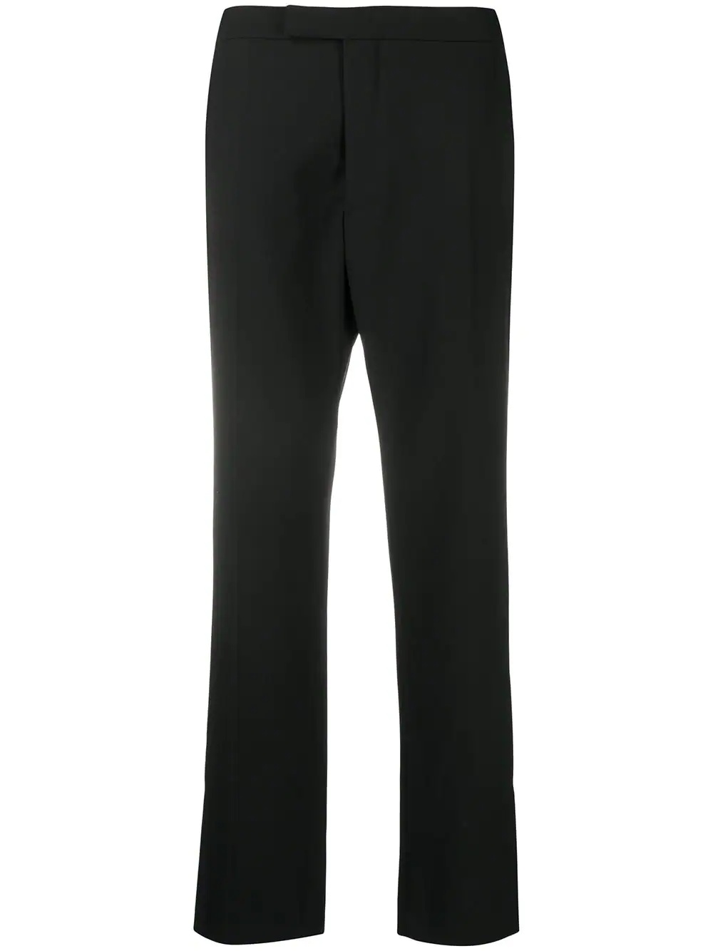 zip-detail tailored trousers - 1