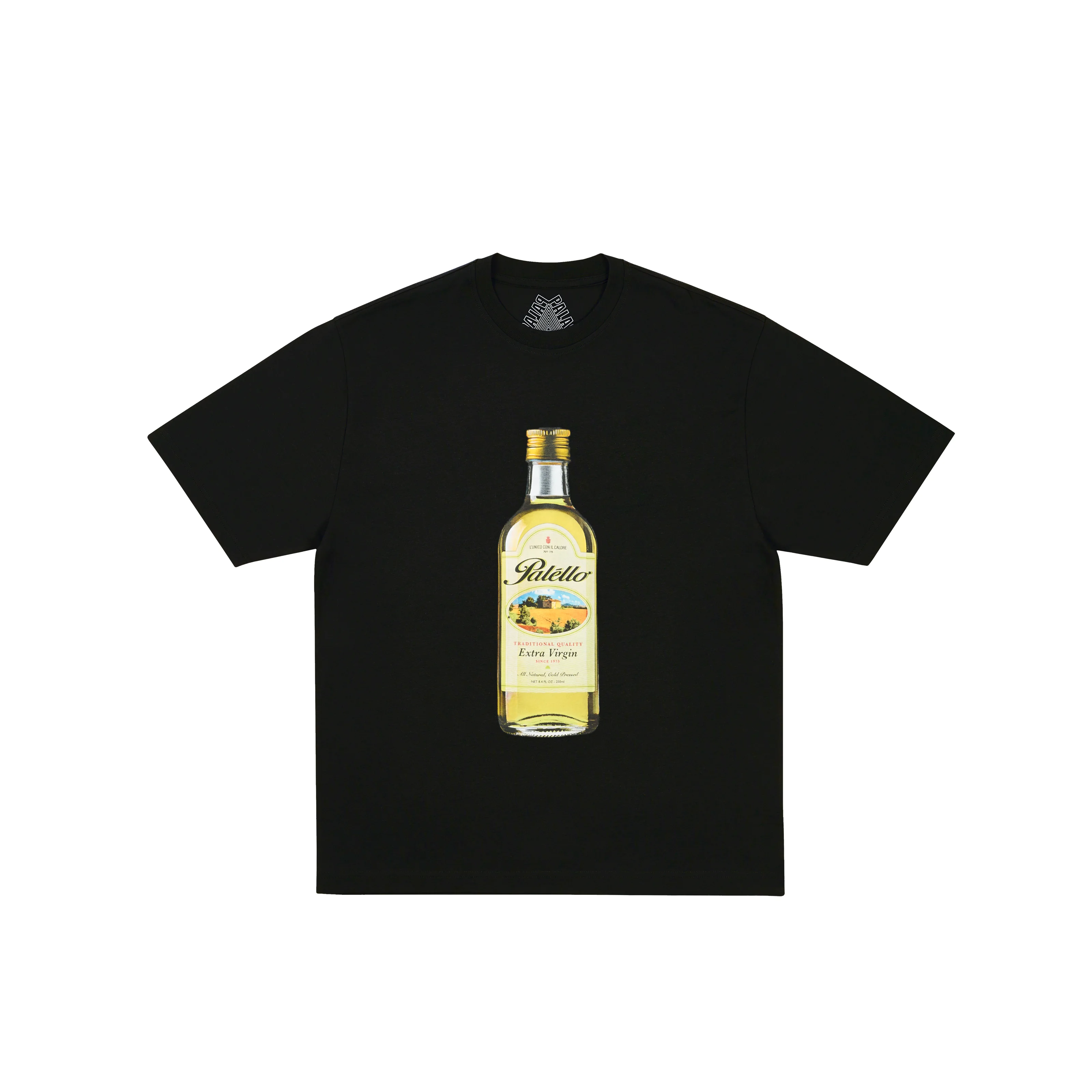 EXTRA VIRGIN T-SHIRT BLACK - 1