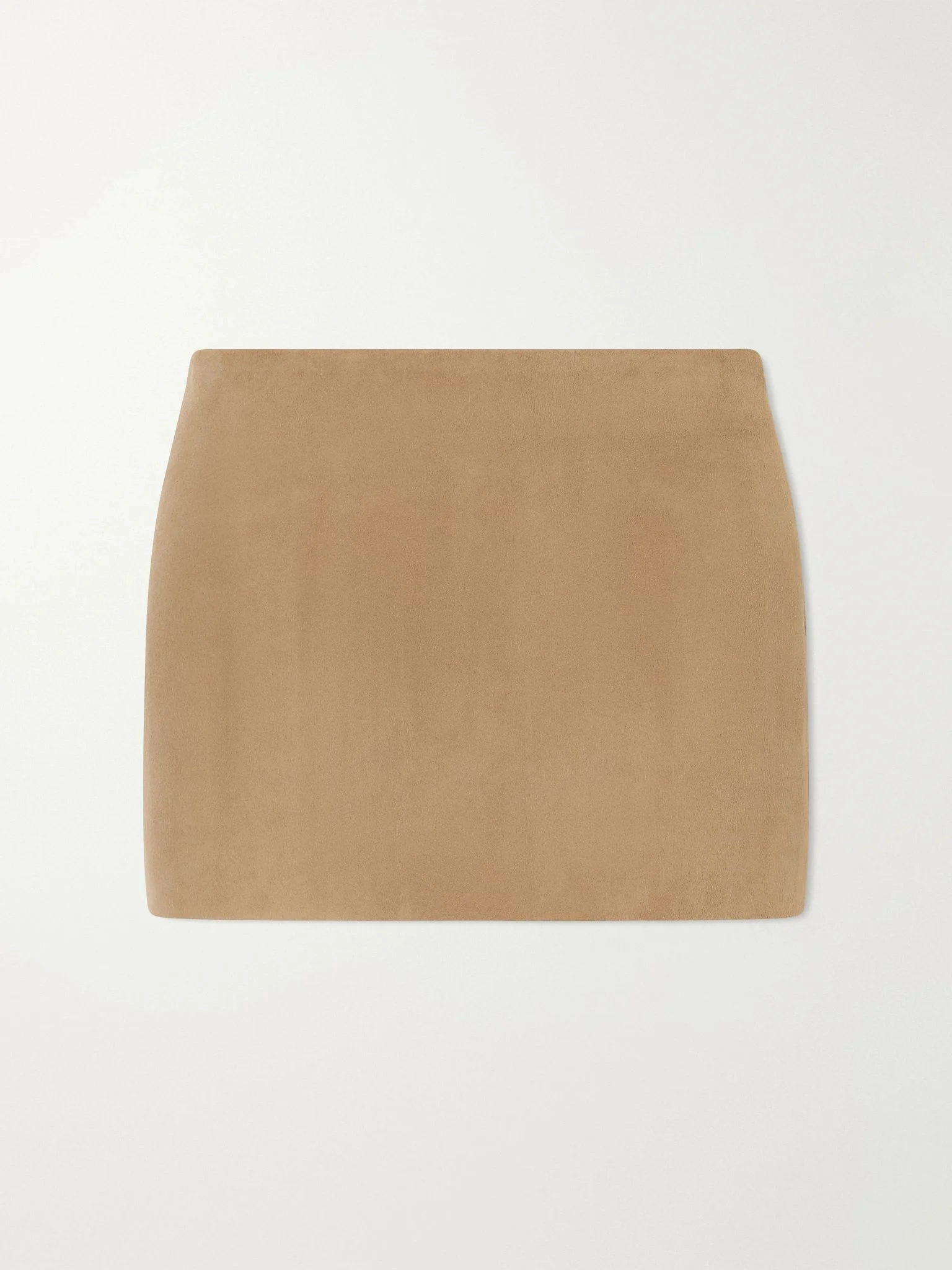 Jett suede mini skirt Beige - 1