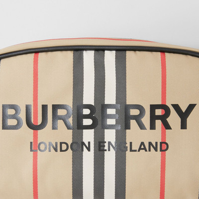 Burberry Small Icon Stripe ECONYL® Travel Pouch outlook