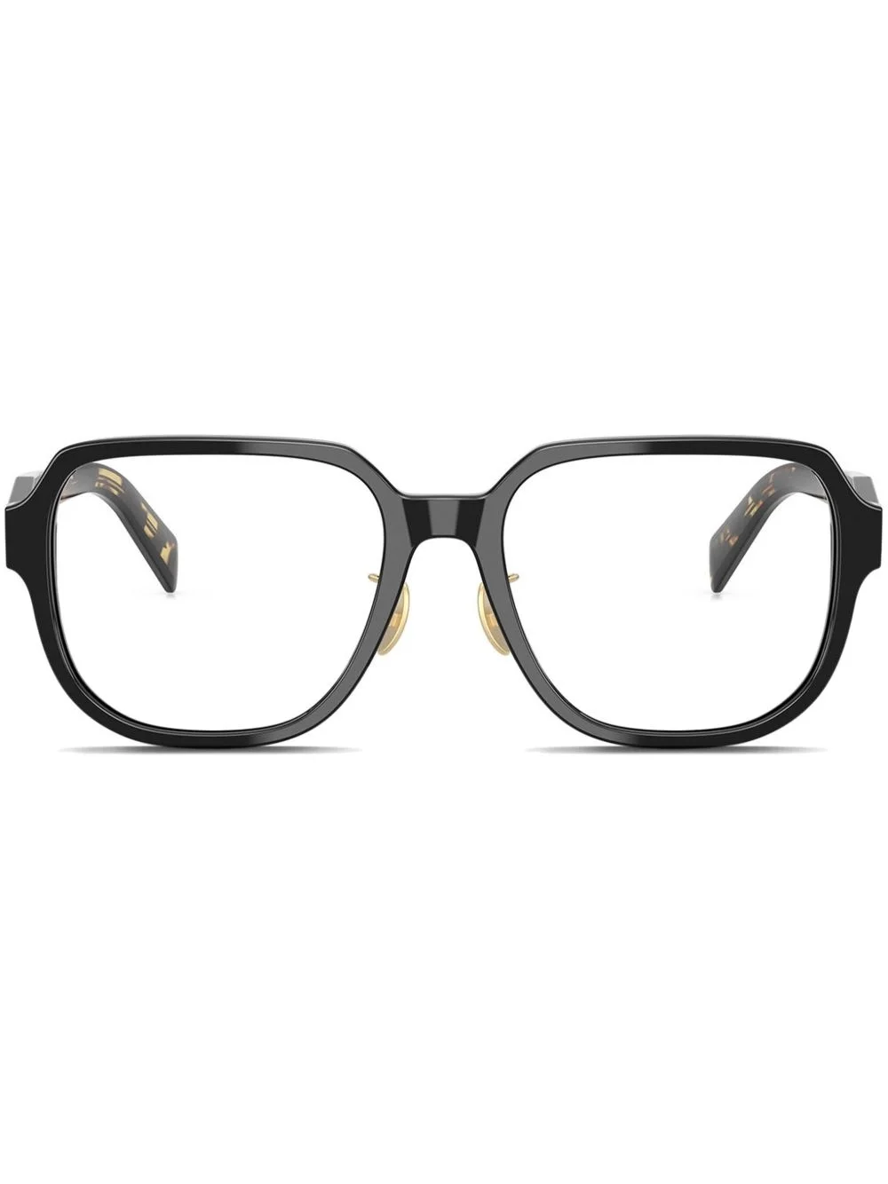 square-frame glasses - 1