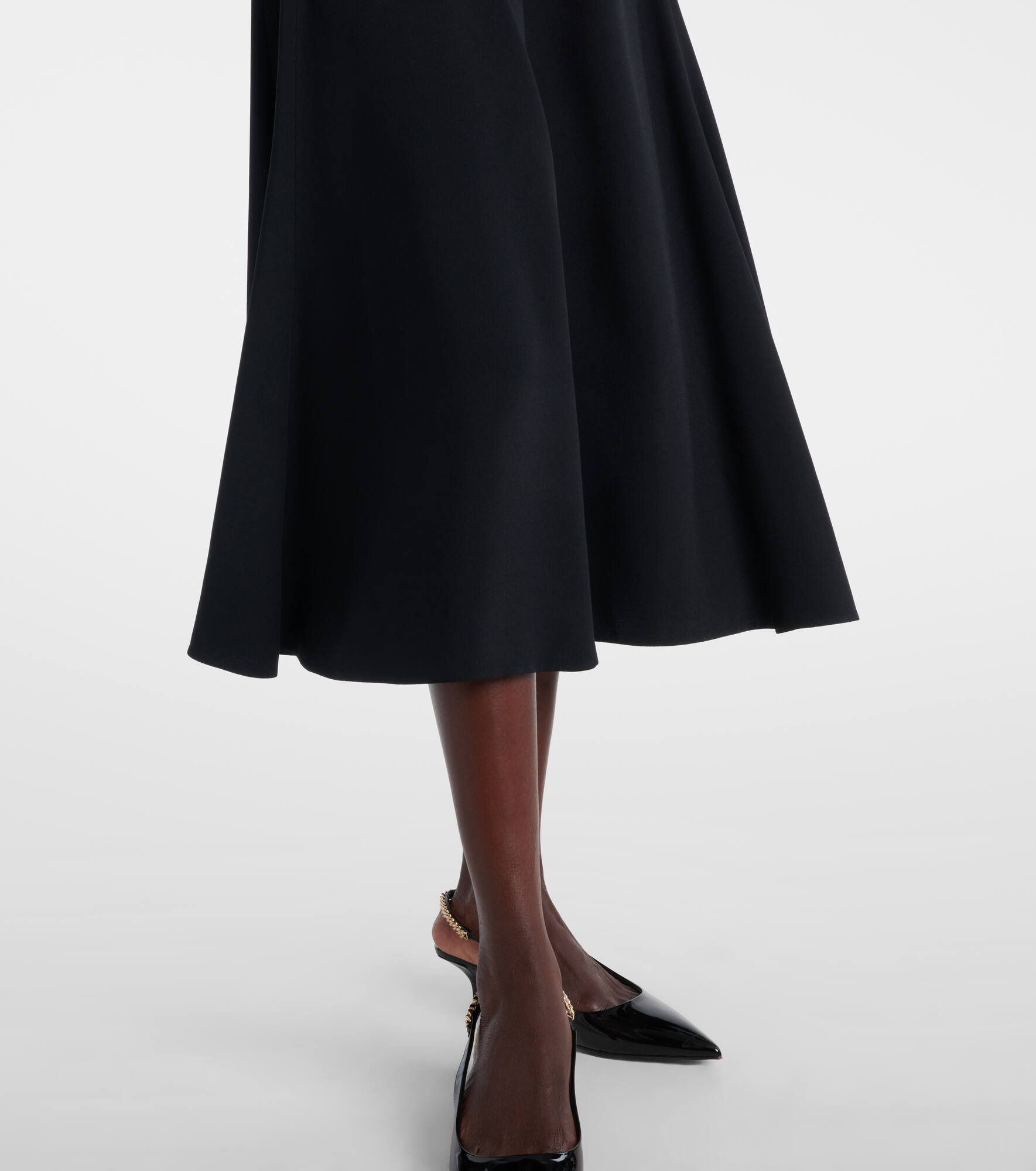 Double G belted midi dress - 6