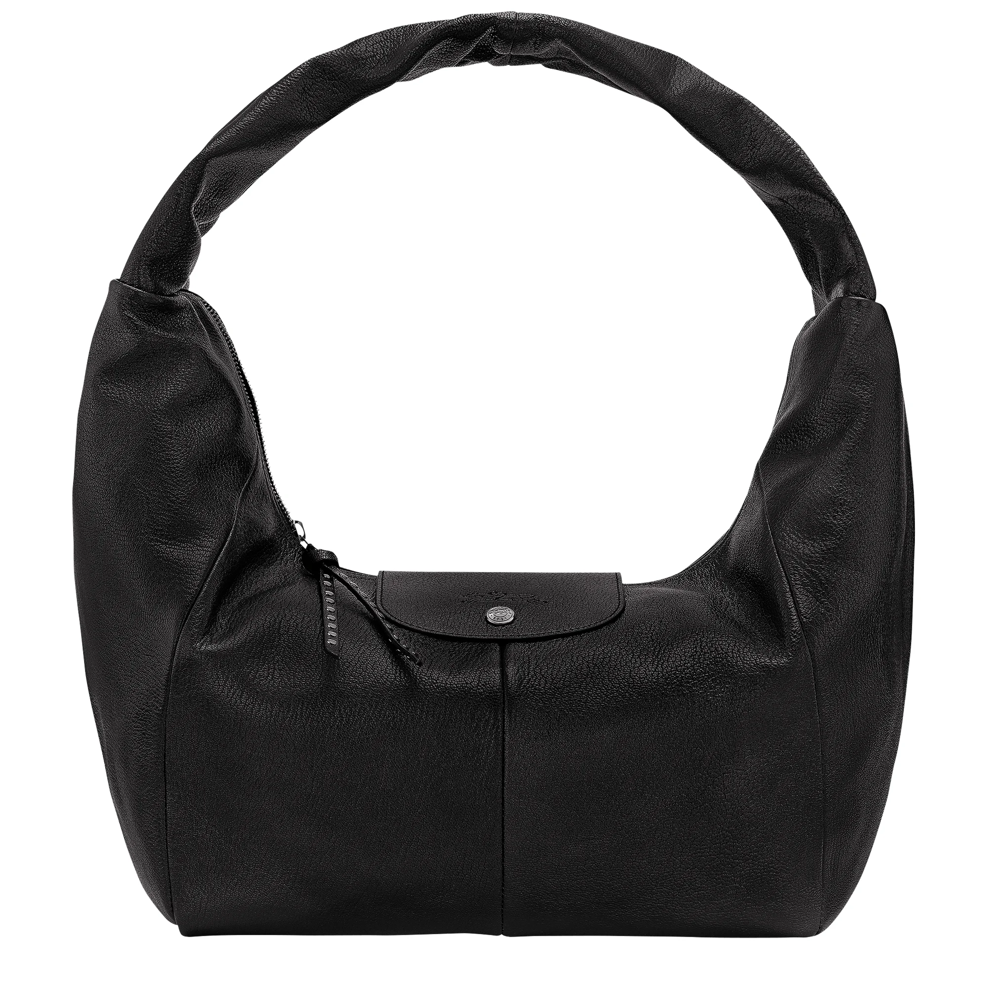 Le Pliage Xtra L Hobo bag Black - Leather - 1