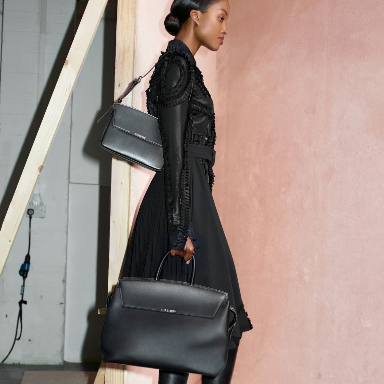 Leather Large Catherine Bag - 6