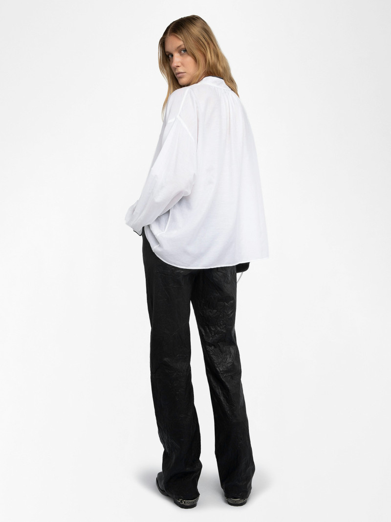 Troene Oversized Cotton Blouse 3