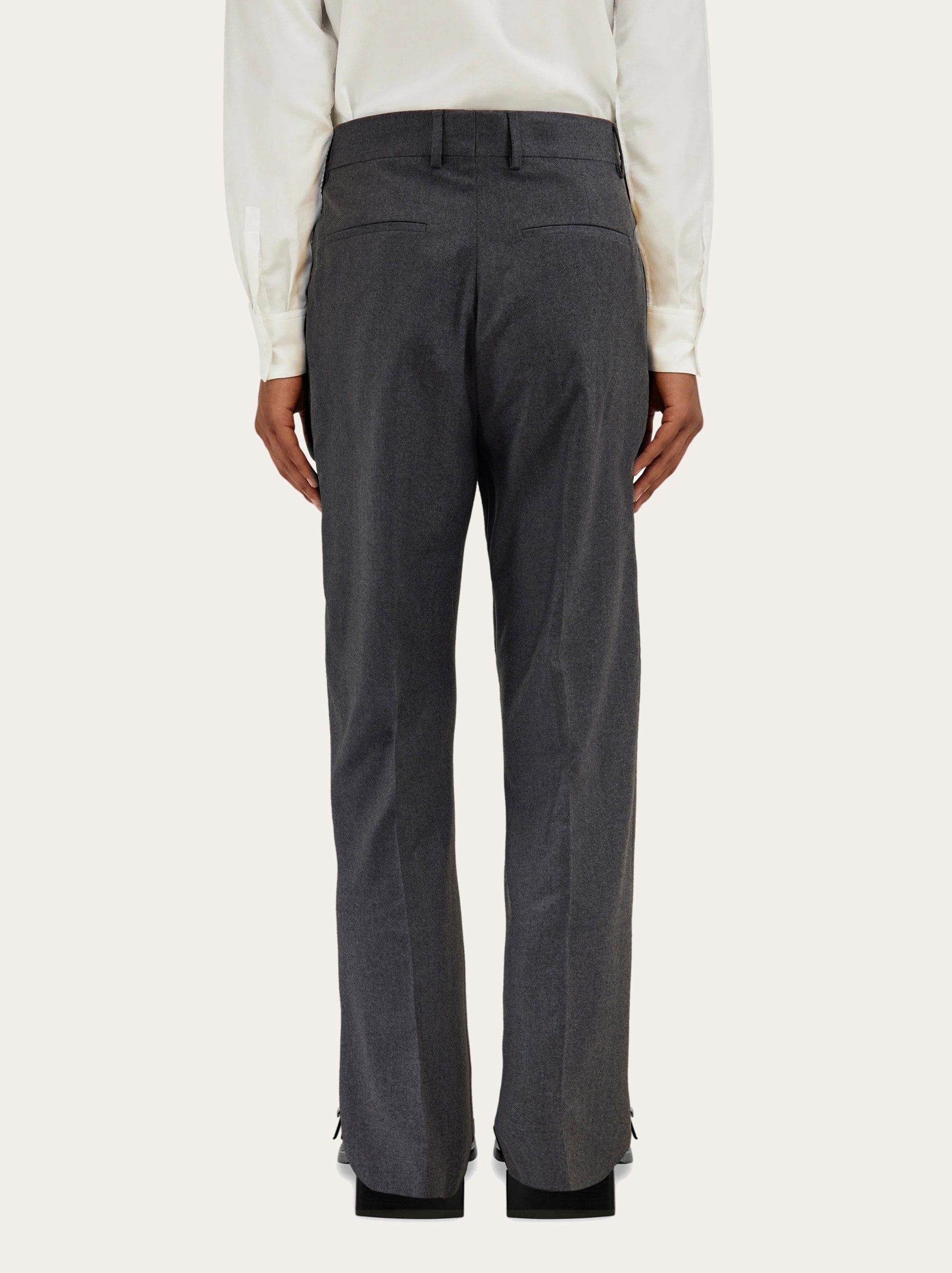 Flat front trouser - 4