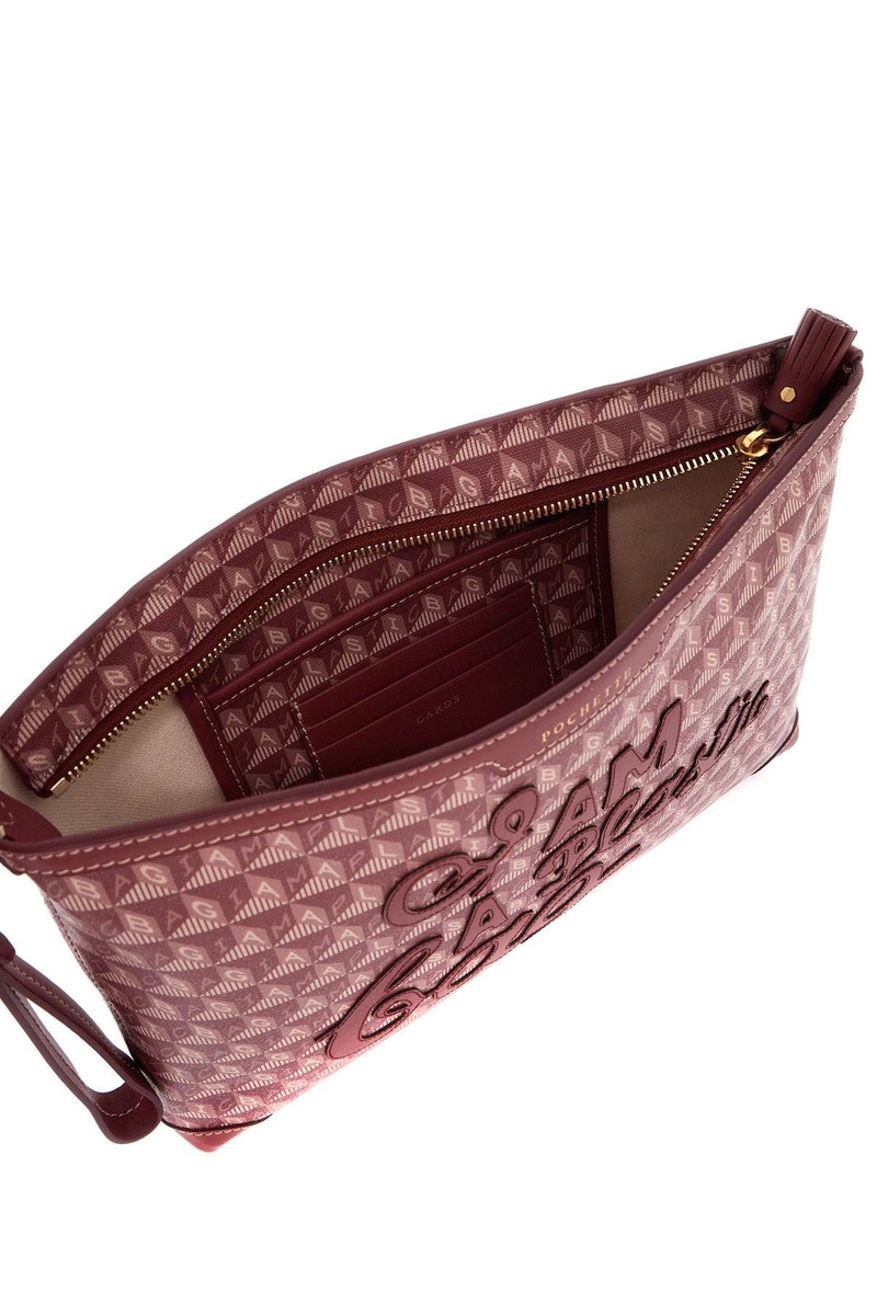 Anya Hindmarch "CLUTCH BAG WITH PLASTIC BAG MOTIF outlook