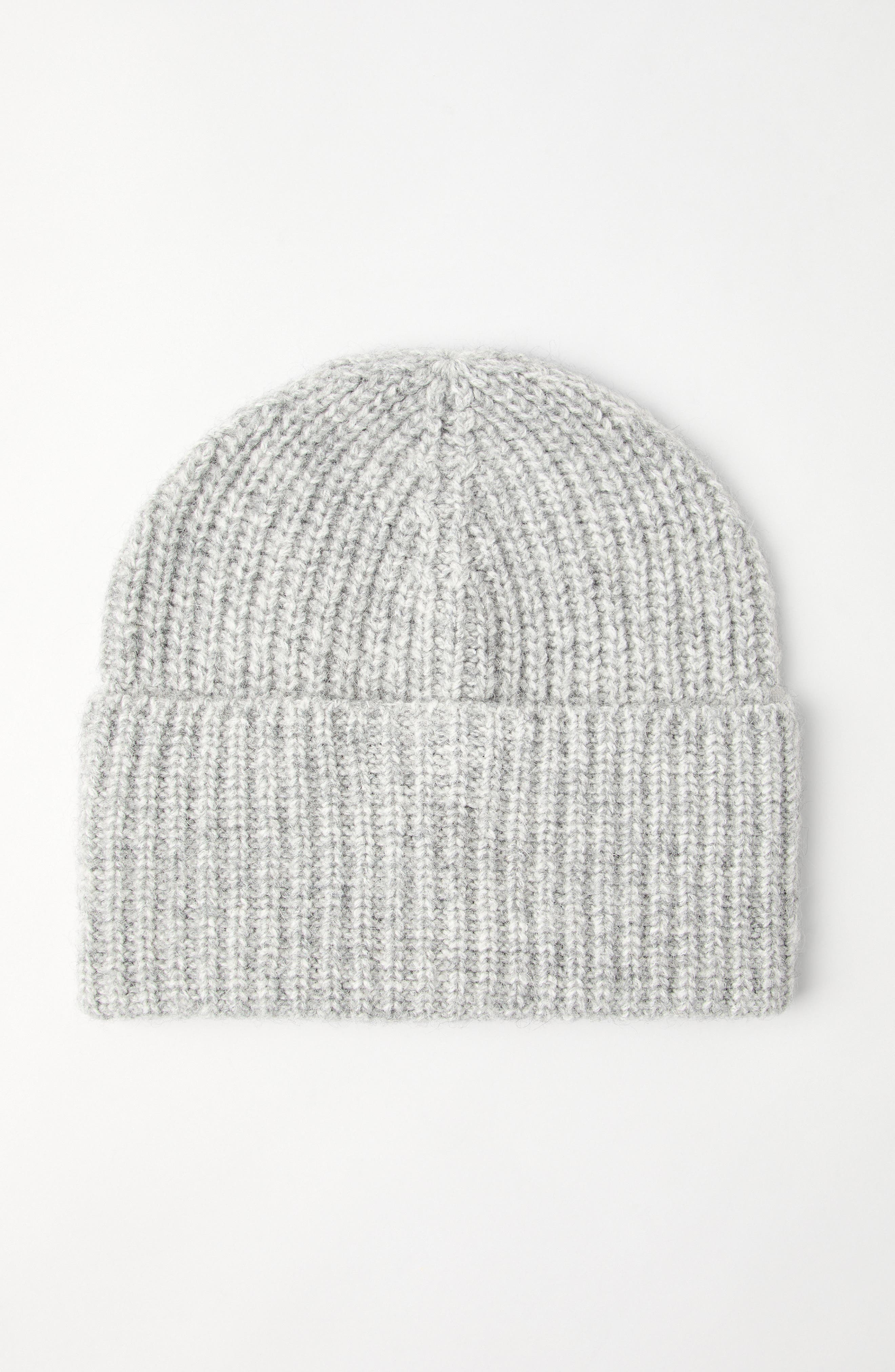 Brunello Cucinelli Rib knit beanie in Light Grey at Nordstrom - 2