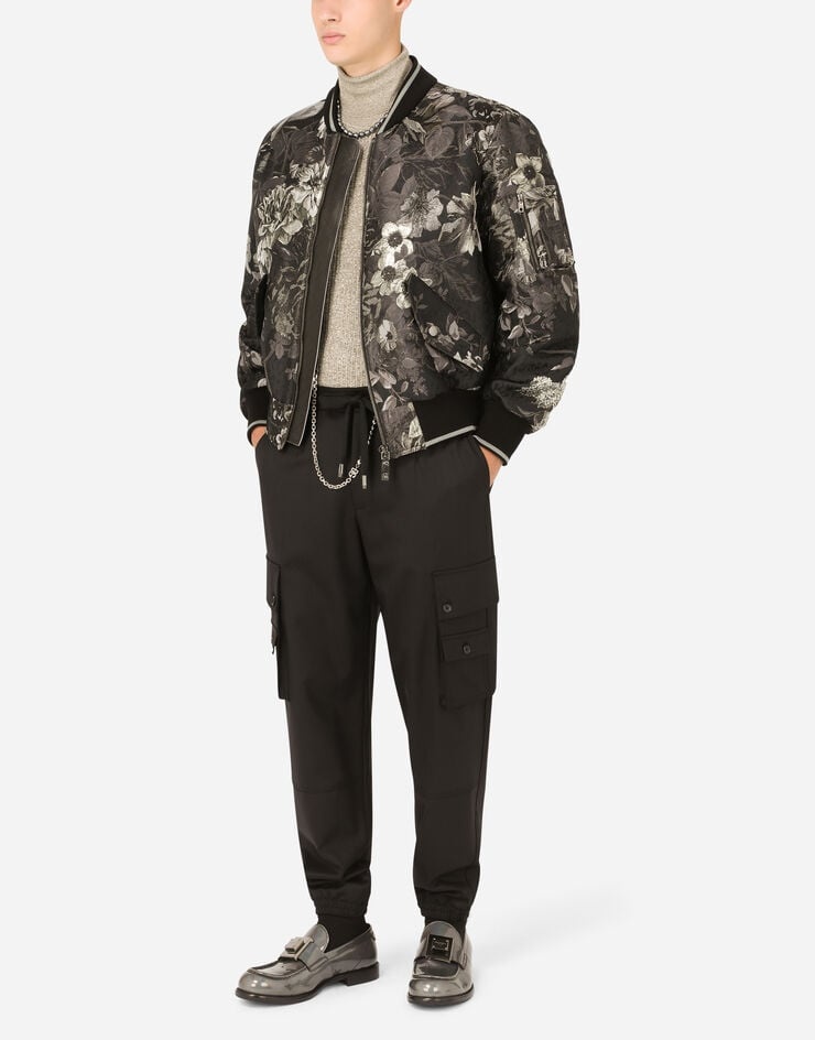 Floral lurex jacquard jacket - 6