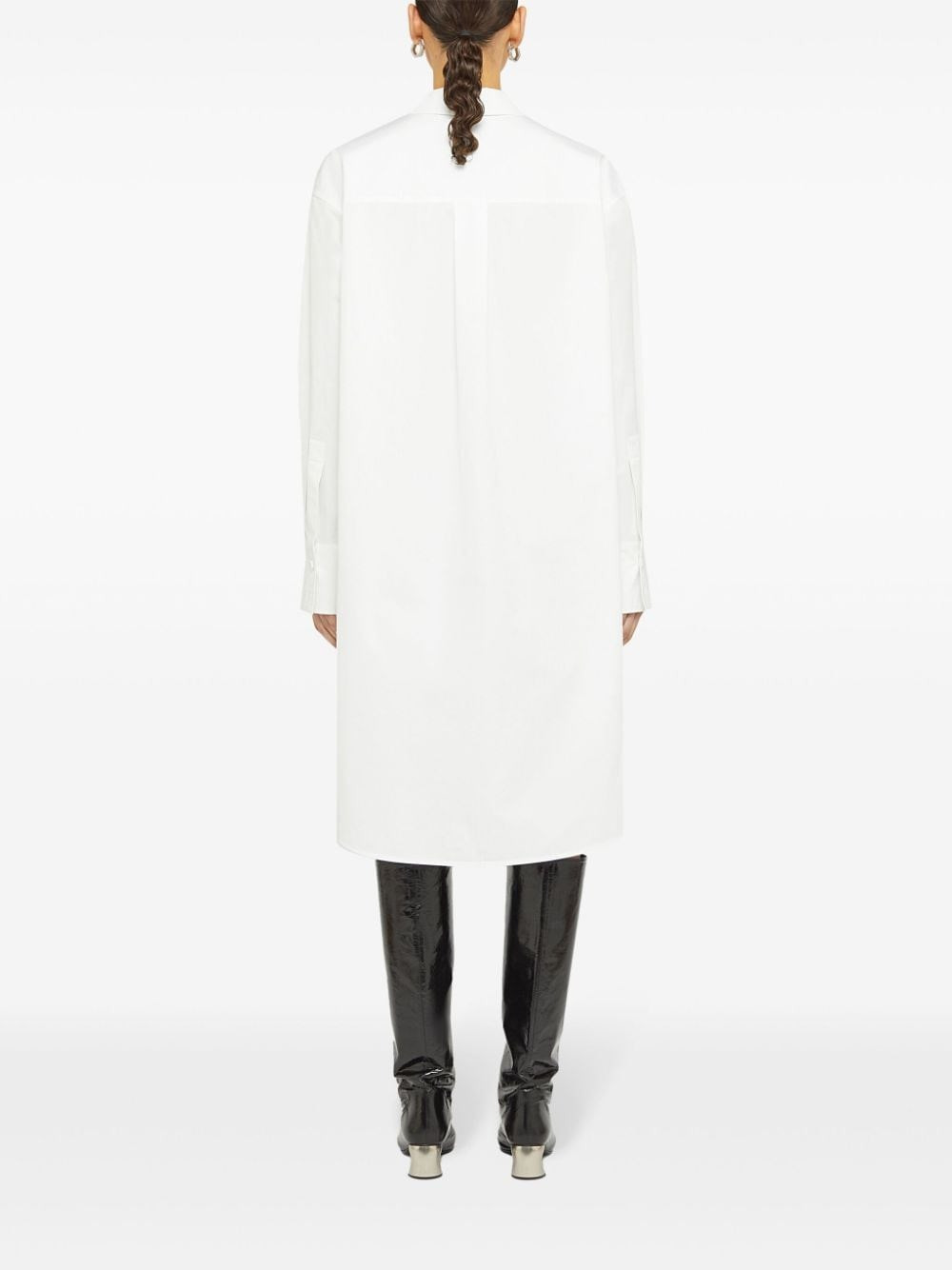 Cotton shirt dress - 5