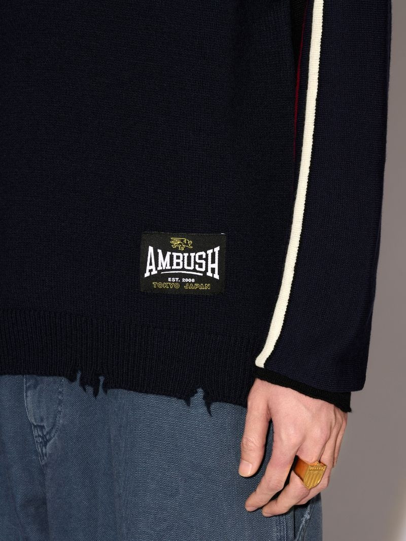 REPAIR STITCH V NECK VEST 6