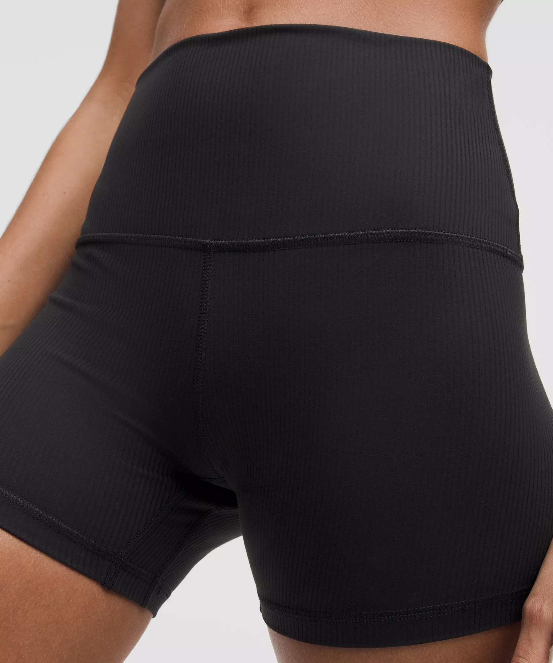 lululemon Align™ High-Rise Ribbed Short 4" - 4
