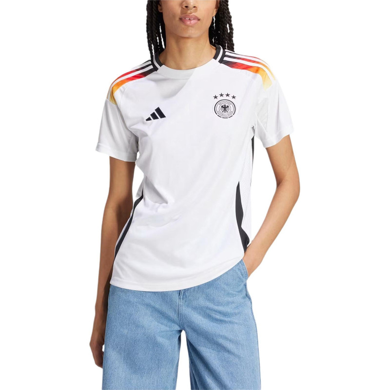 (WMNS) adidas Germany 24 Home Soccer Jersey 'White' IP6131 3