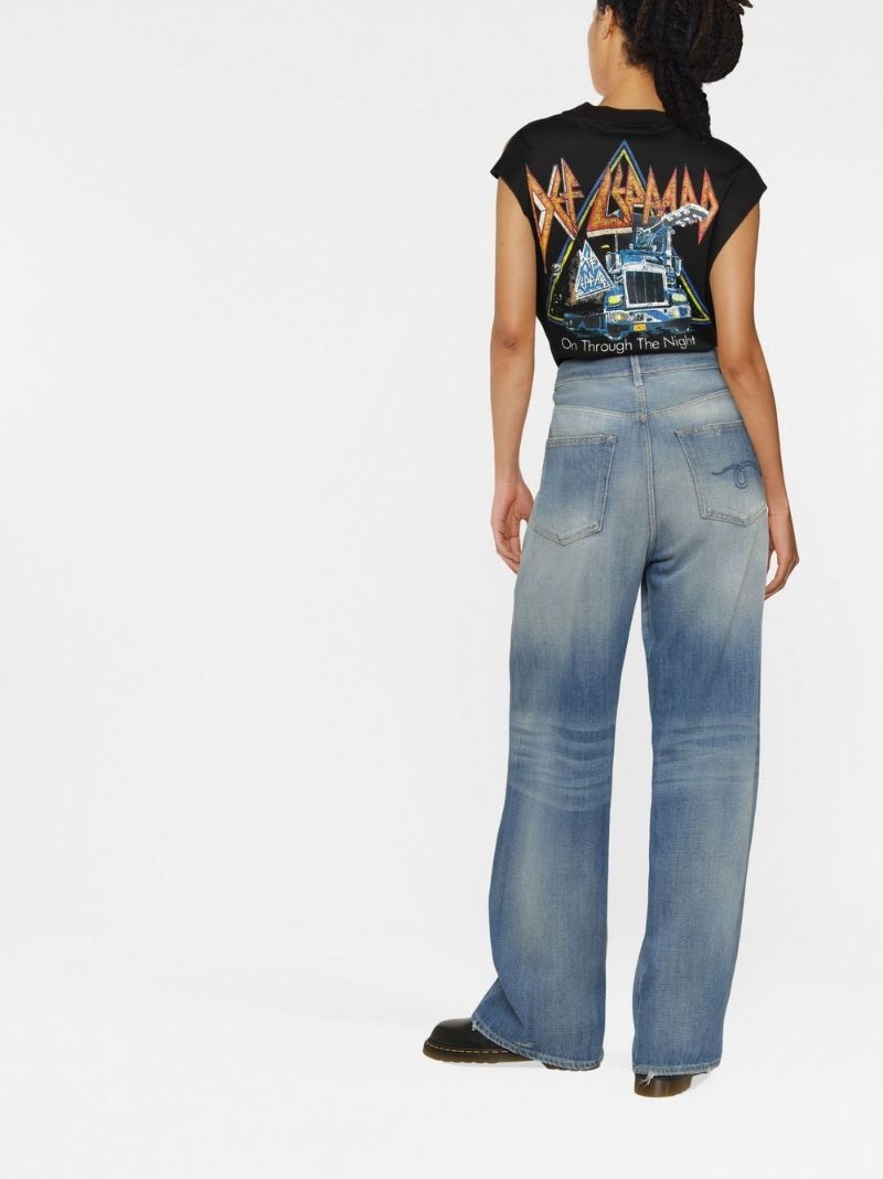 Delancey wide-leg jeans - 4