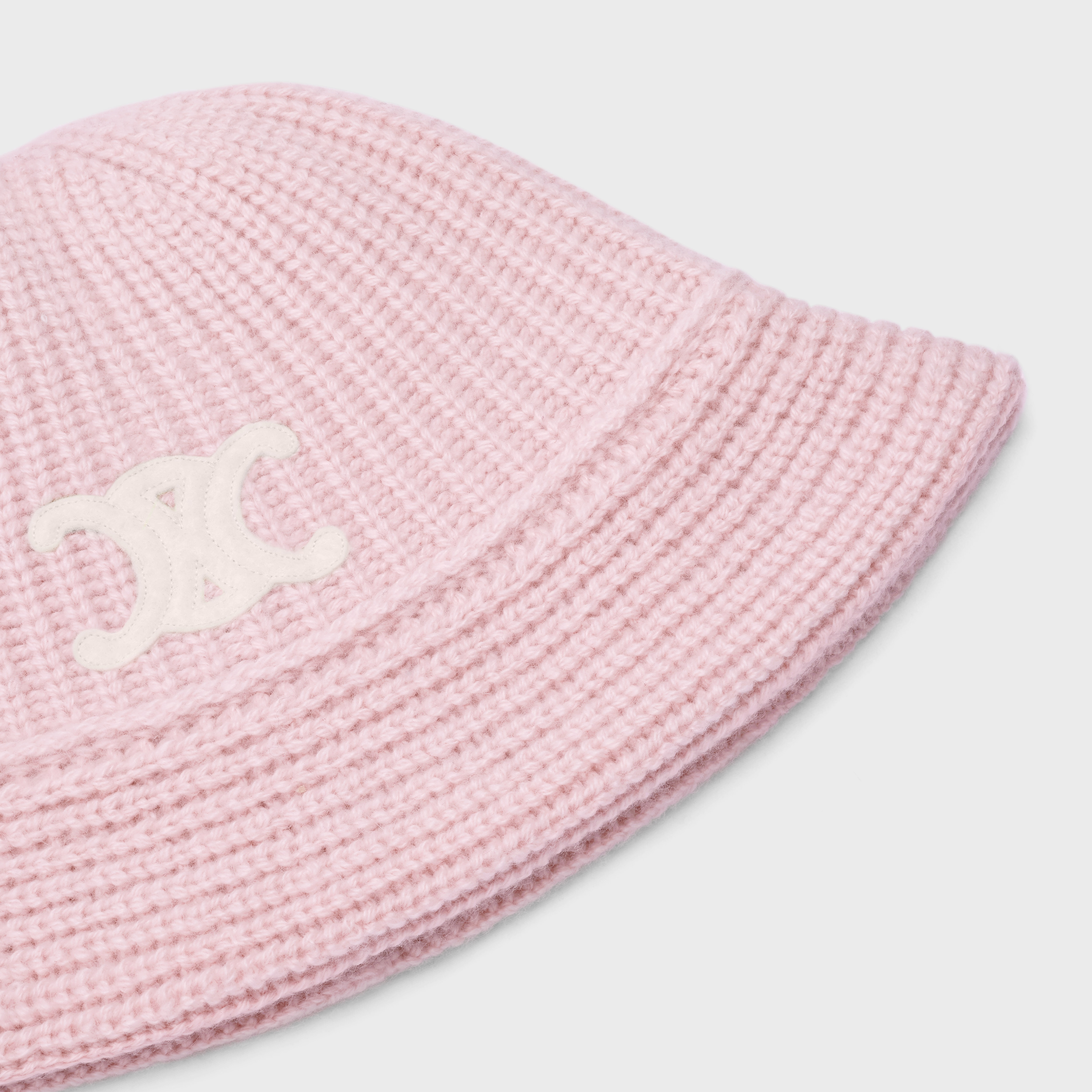 SEAMLESS CASHMERE BUCKET HAT - 3
