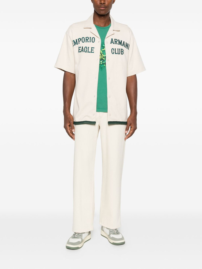 EMPORIO ARMANI logo-embroidered shirt outlook