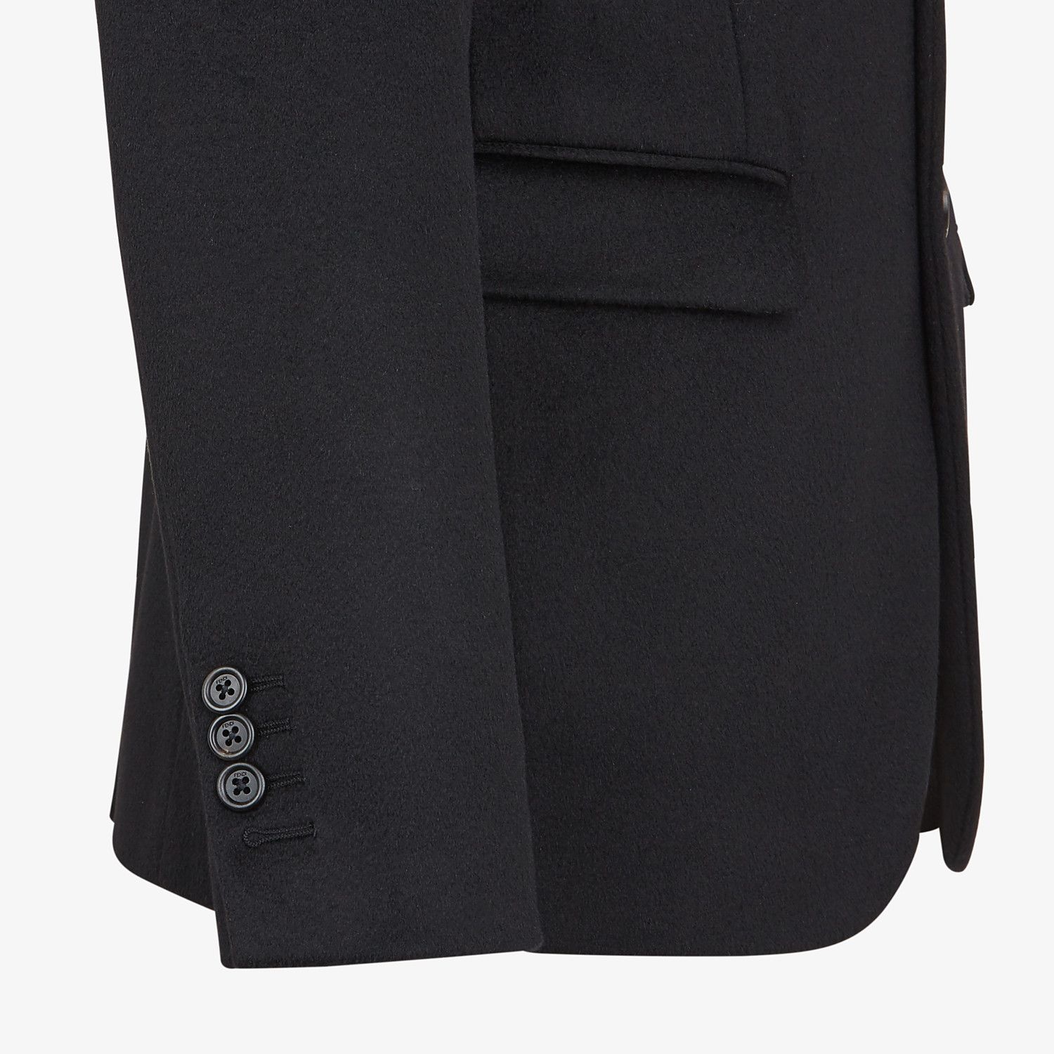 Black cashmere blazer - 3