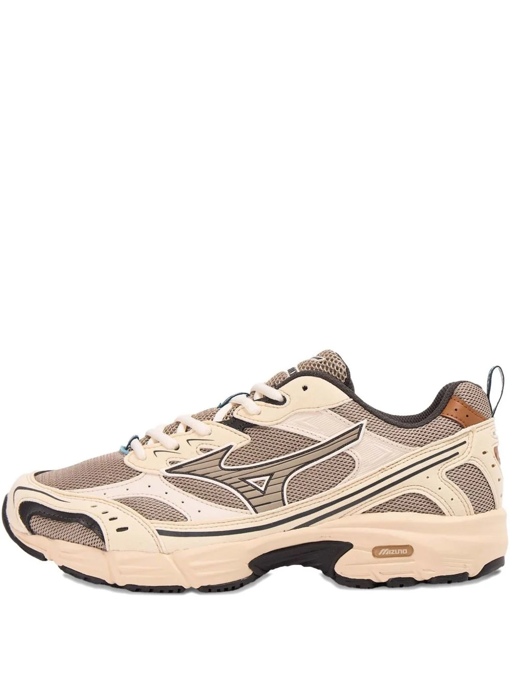 mesh panel sneakers - 1