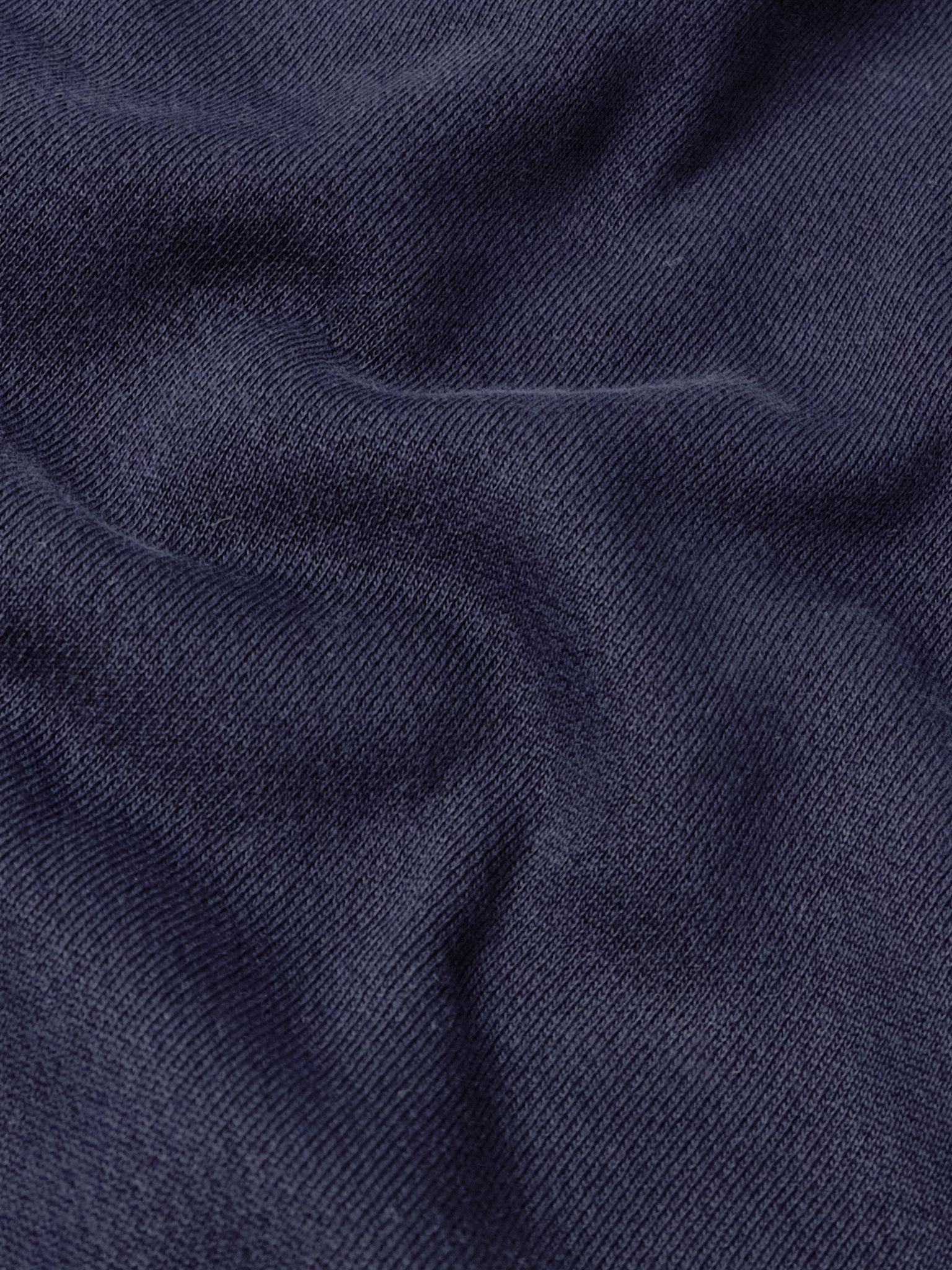 Cotton-Jersey Hoodie Navy - 4