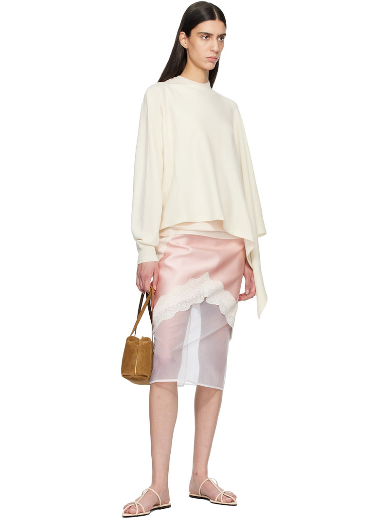 Jil Sander Off-White Cage Flat Sandals outlook