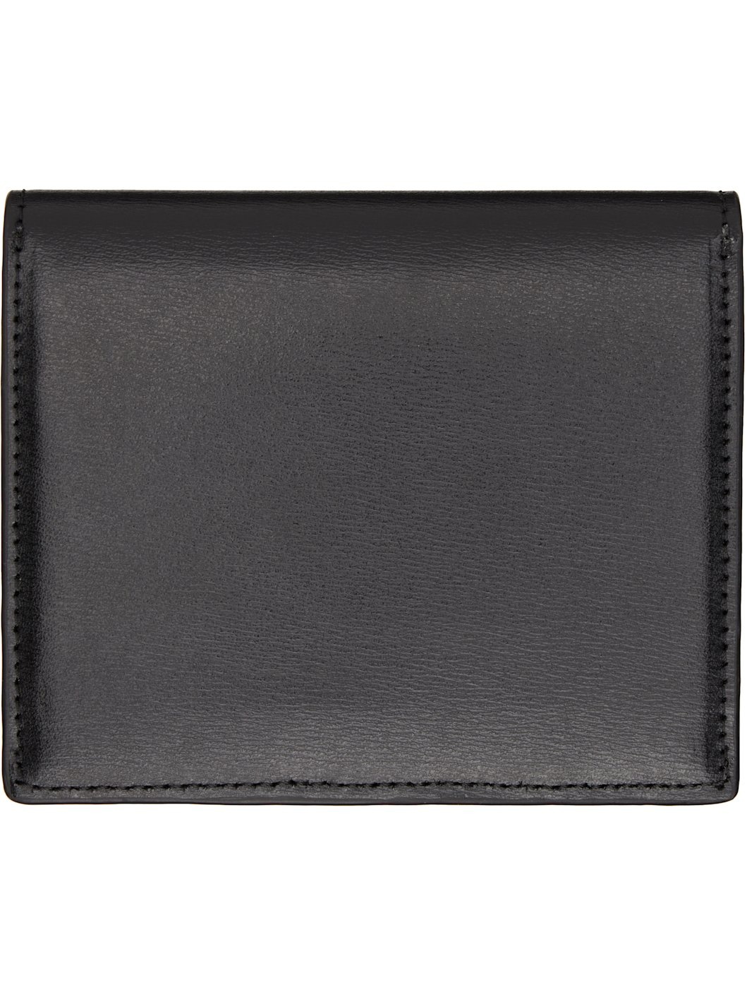 Black T-Lock Leather Card Holder - 2