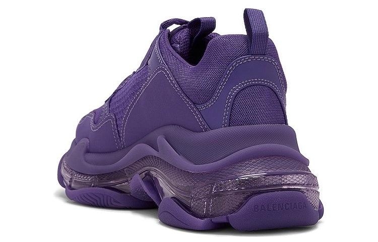 Balenciaga Triple S Clear Sole 'Deep Purple 541624W2GA16910 - 3