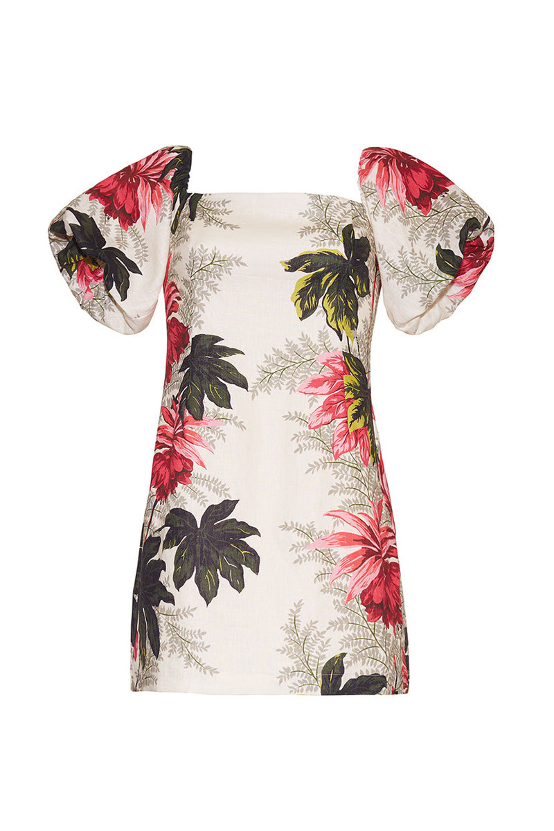 Tully Mini Dress A Mini Dress in Crisp Linen 1