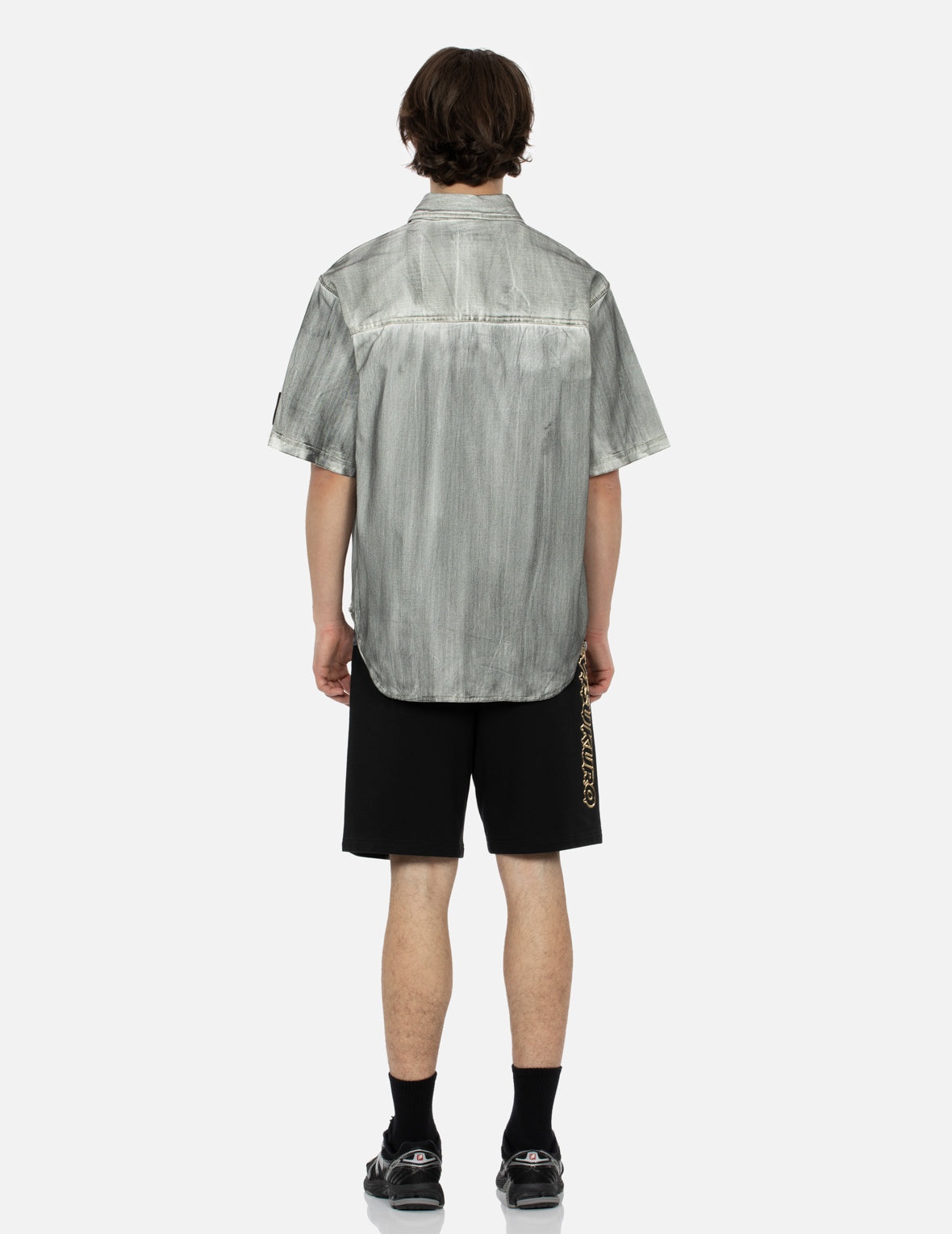 Seagull Embroidery Relax Fit Short-Sleeves Shirt - 6