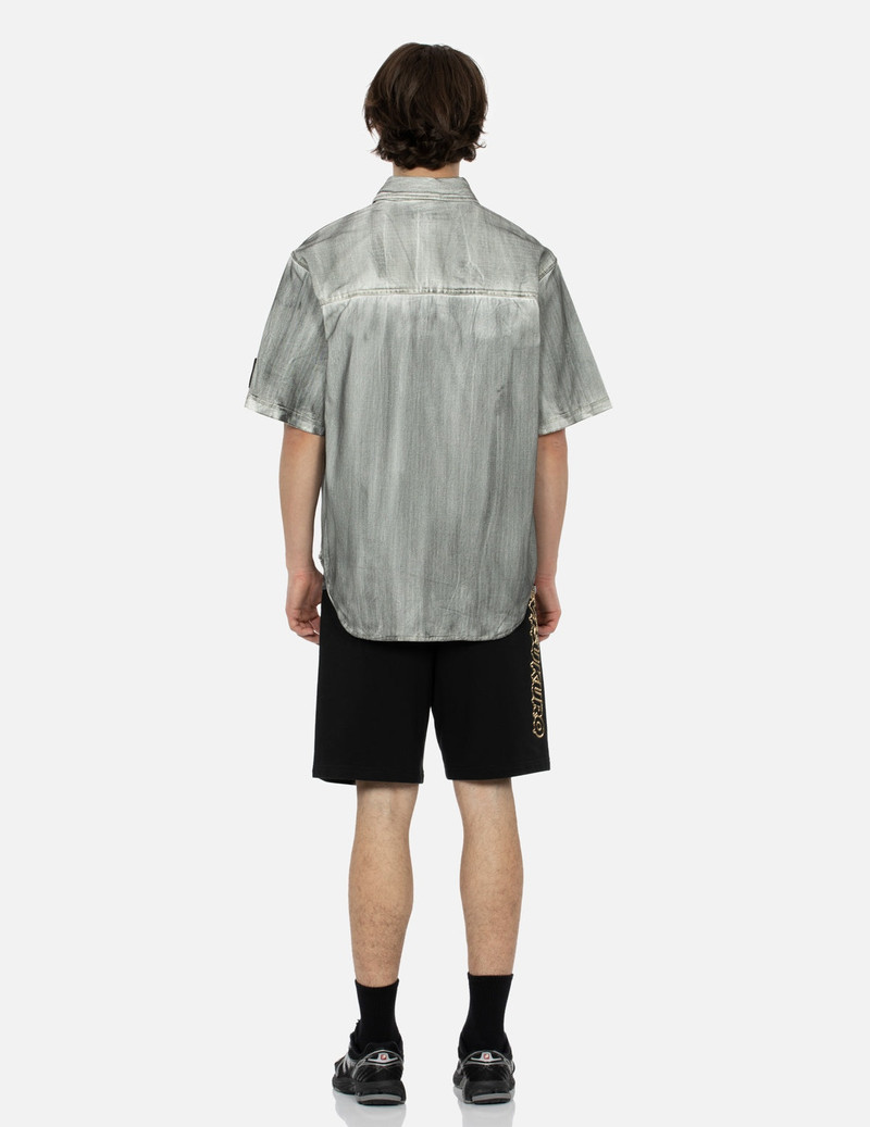 Seagull Embroidery Relax Fit Short-Sleeves Shirt 6