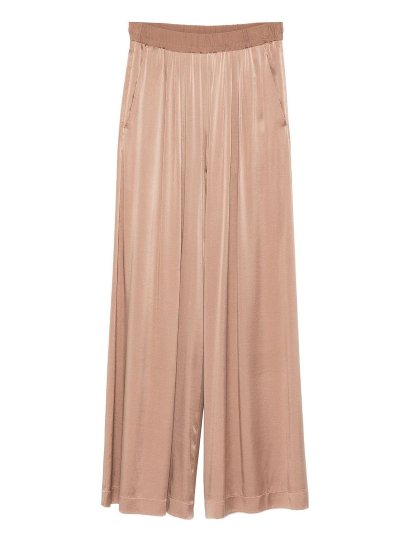 elastic-waistband trousers 1