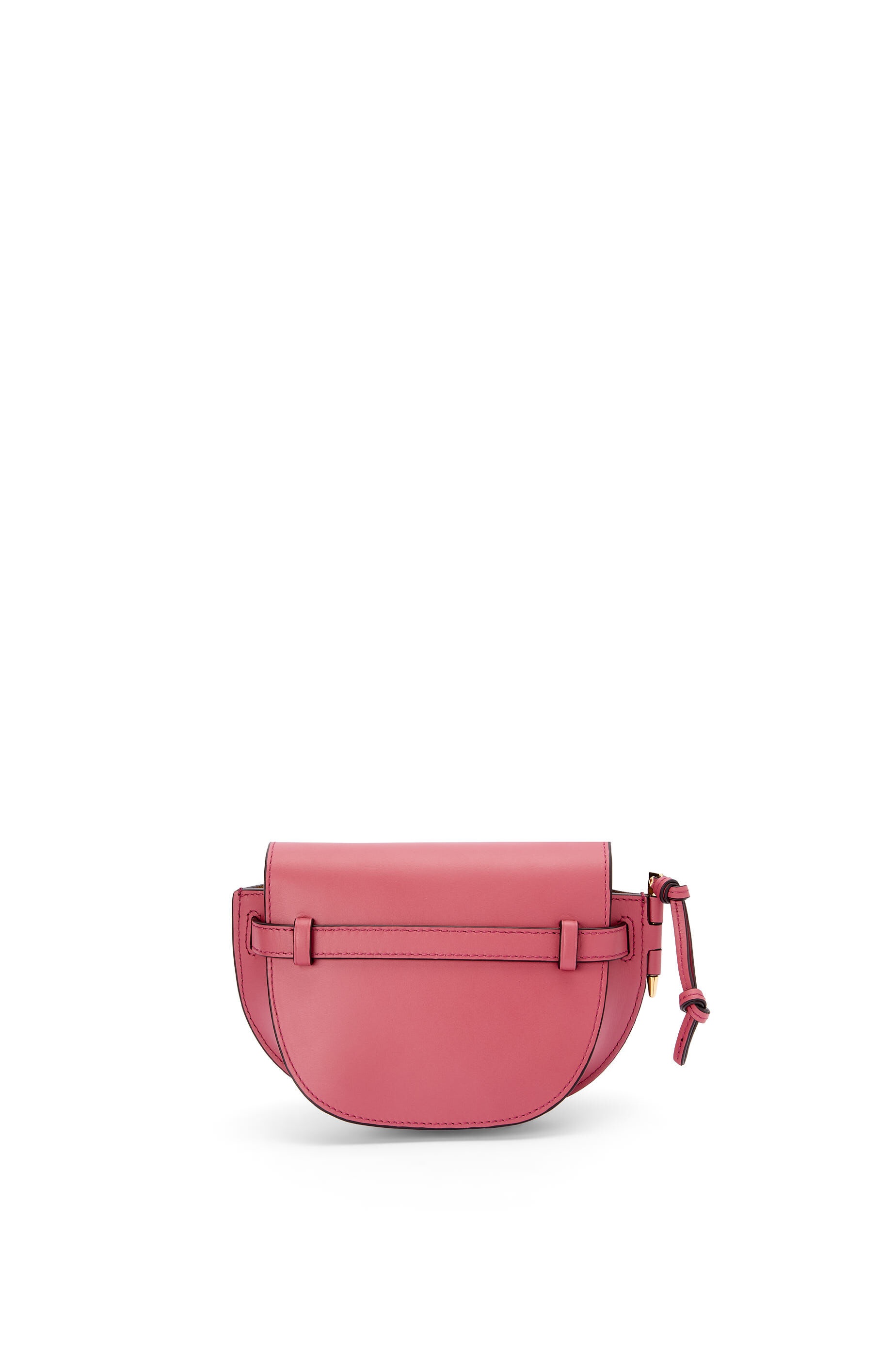 Mini Gate Dual bag in soft calfskin and jacquard - 5