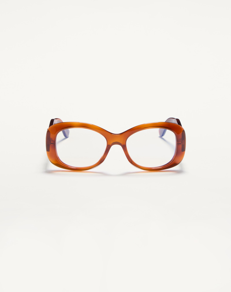 RECTANGULAR 70'S ACETATE GLASSES 1