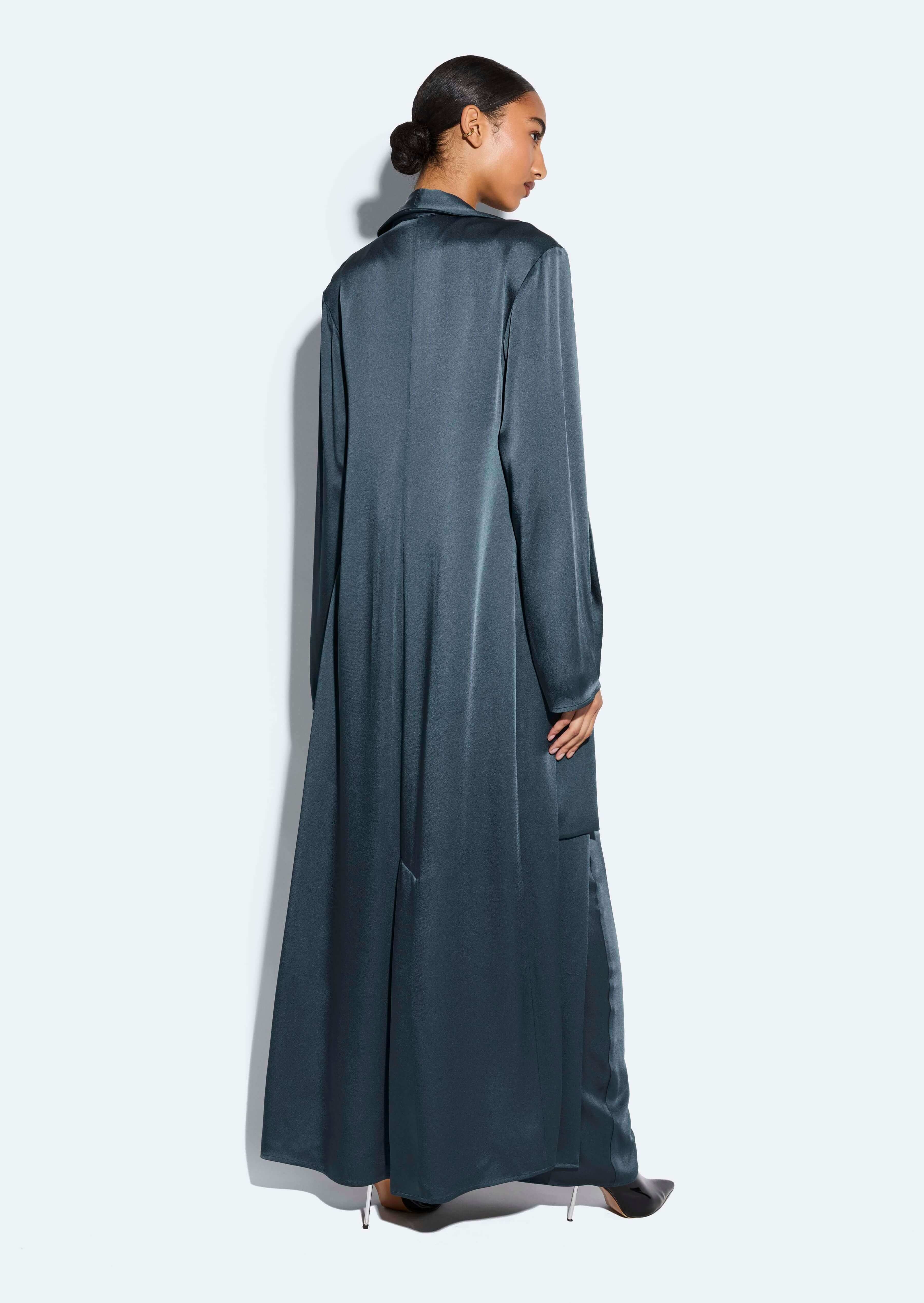 Satin Duster Coat - 3