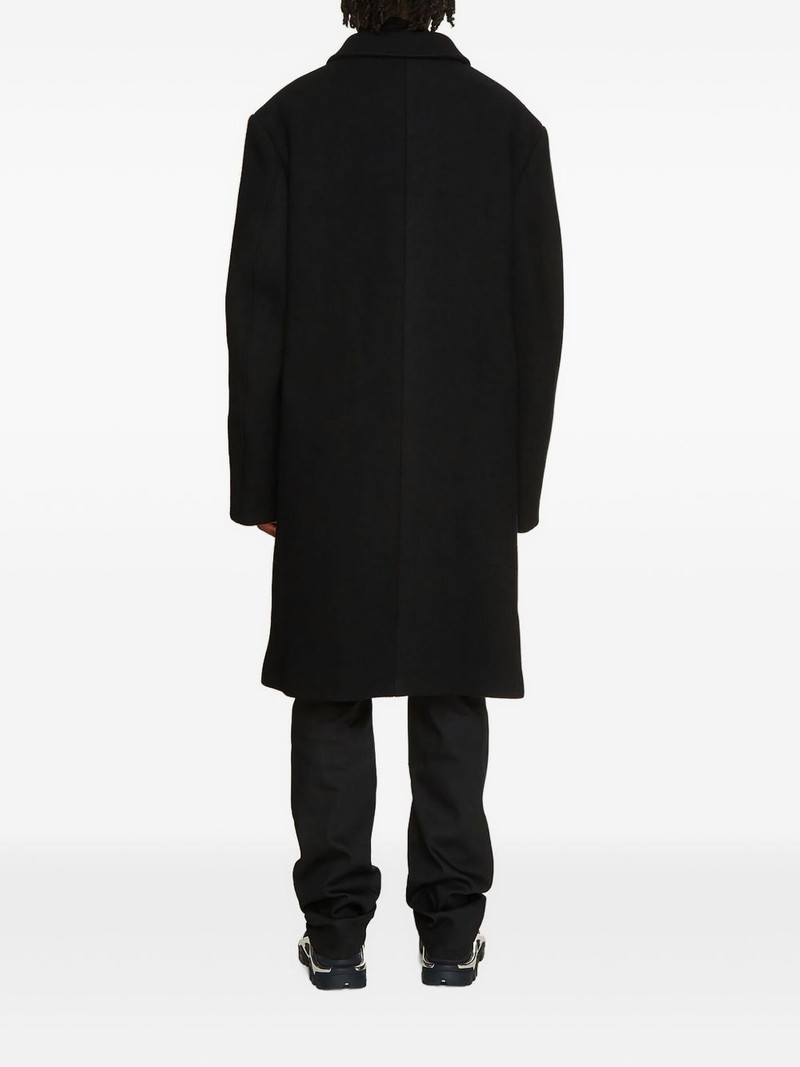 Raf Simons single-breasted coat outlook