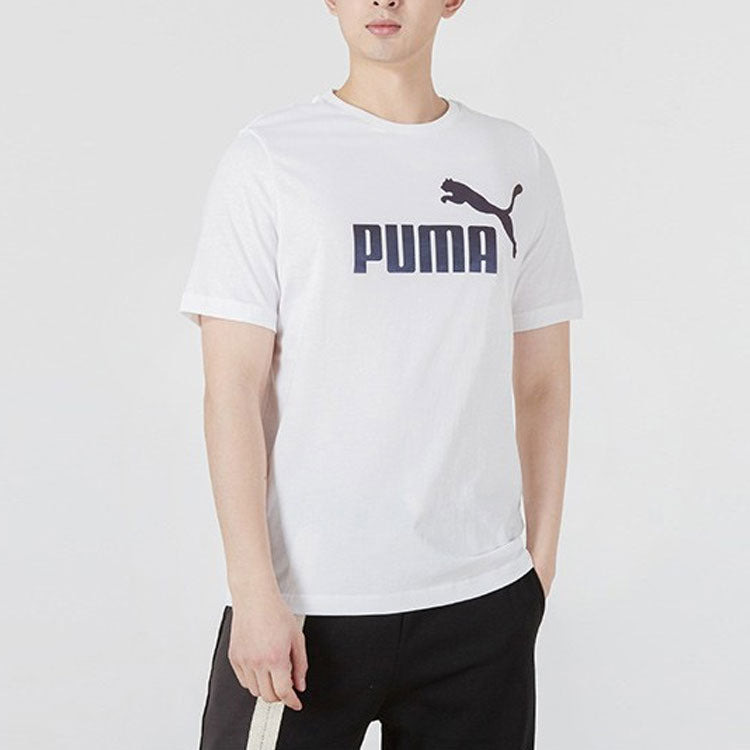 PUMA ESS+ Logo Execution T-Shirt 'White' 849563-02 - 3