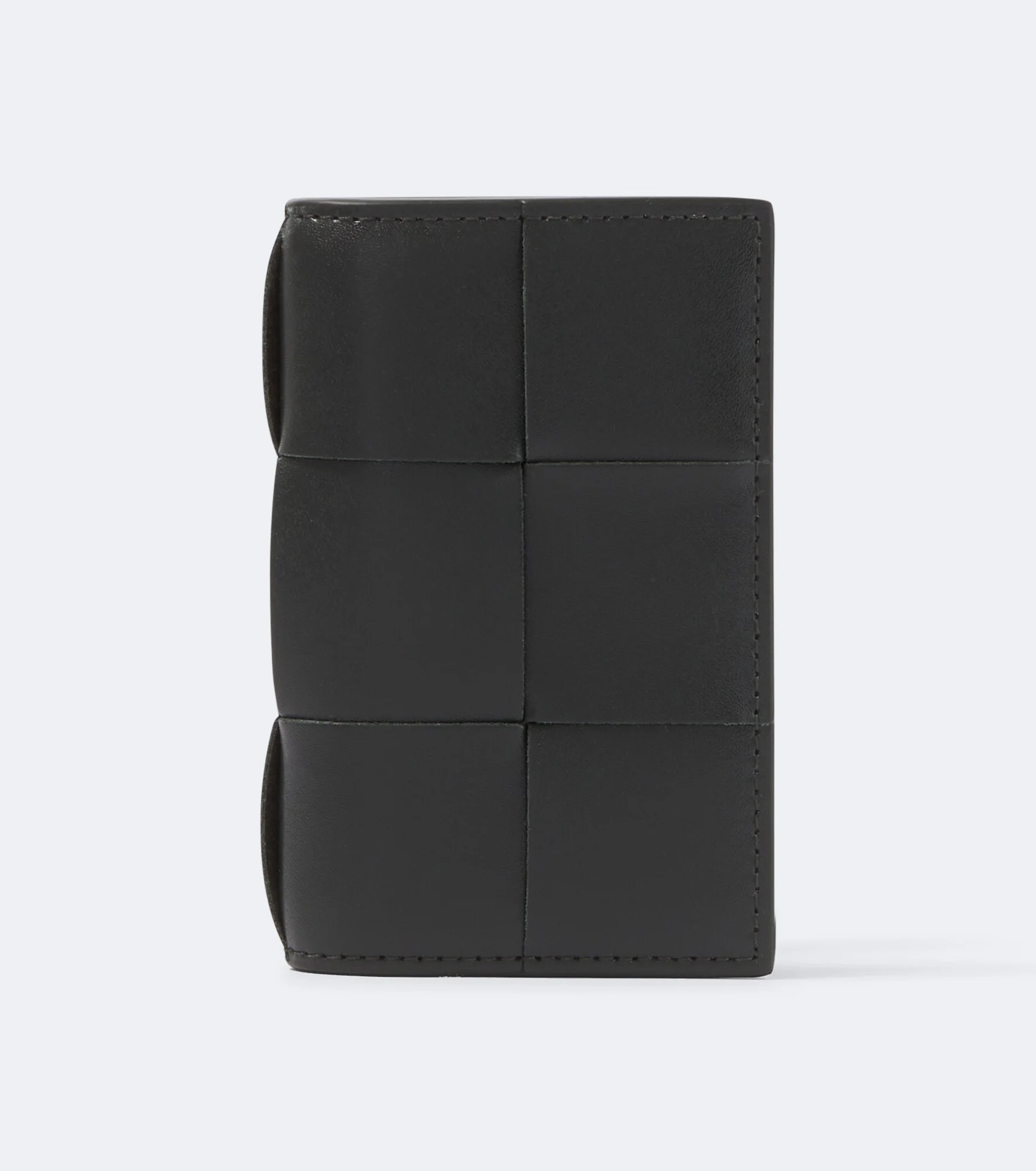 Intreccio leather card holder - 1