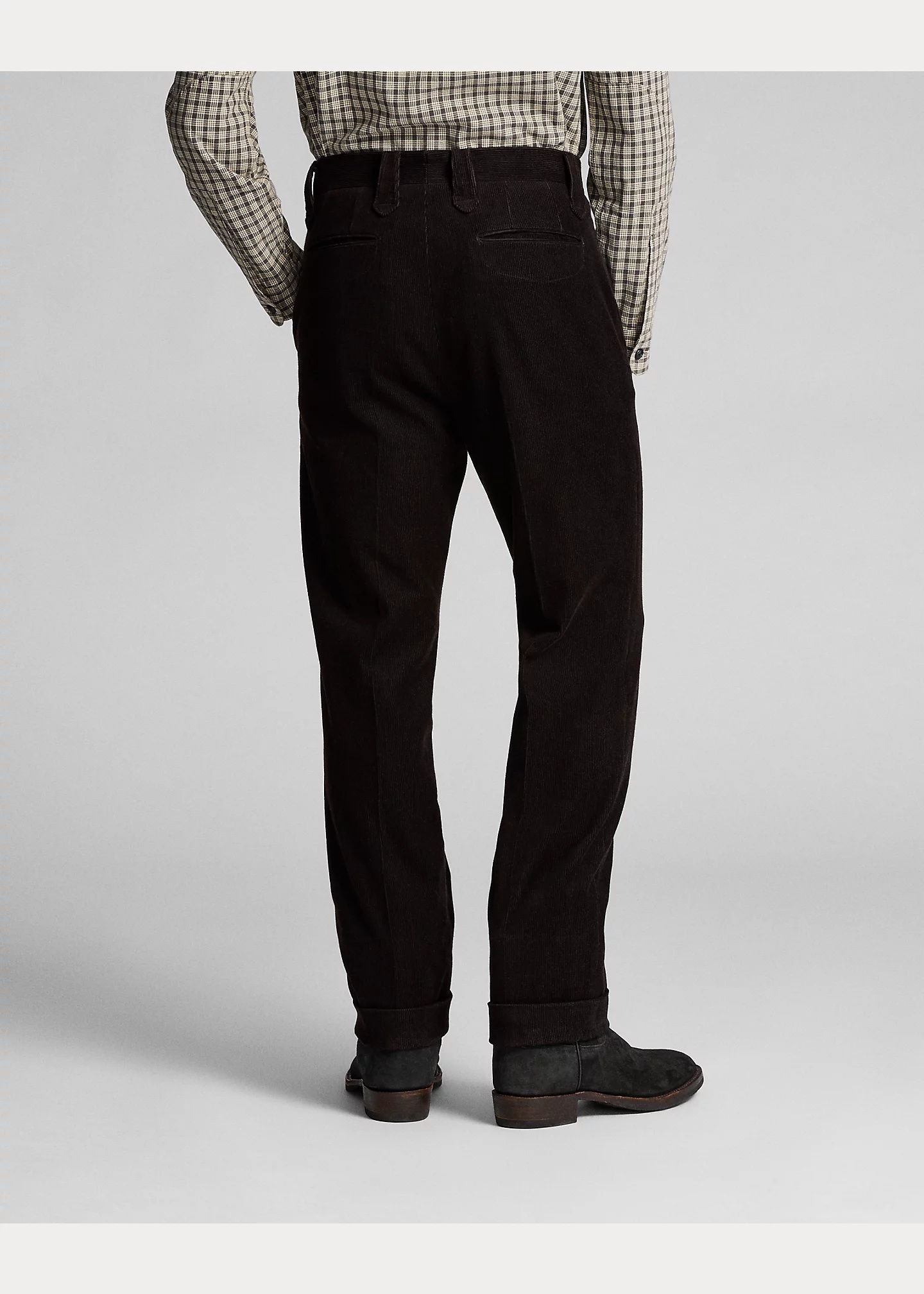 Slim Fit Corduroy Suit Trouser - 4