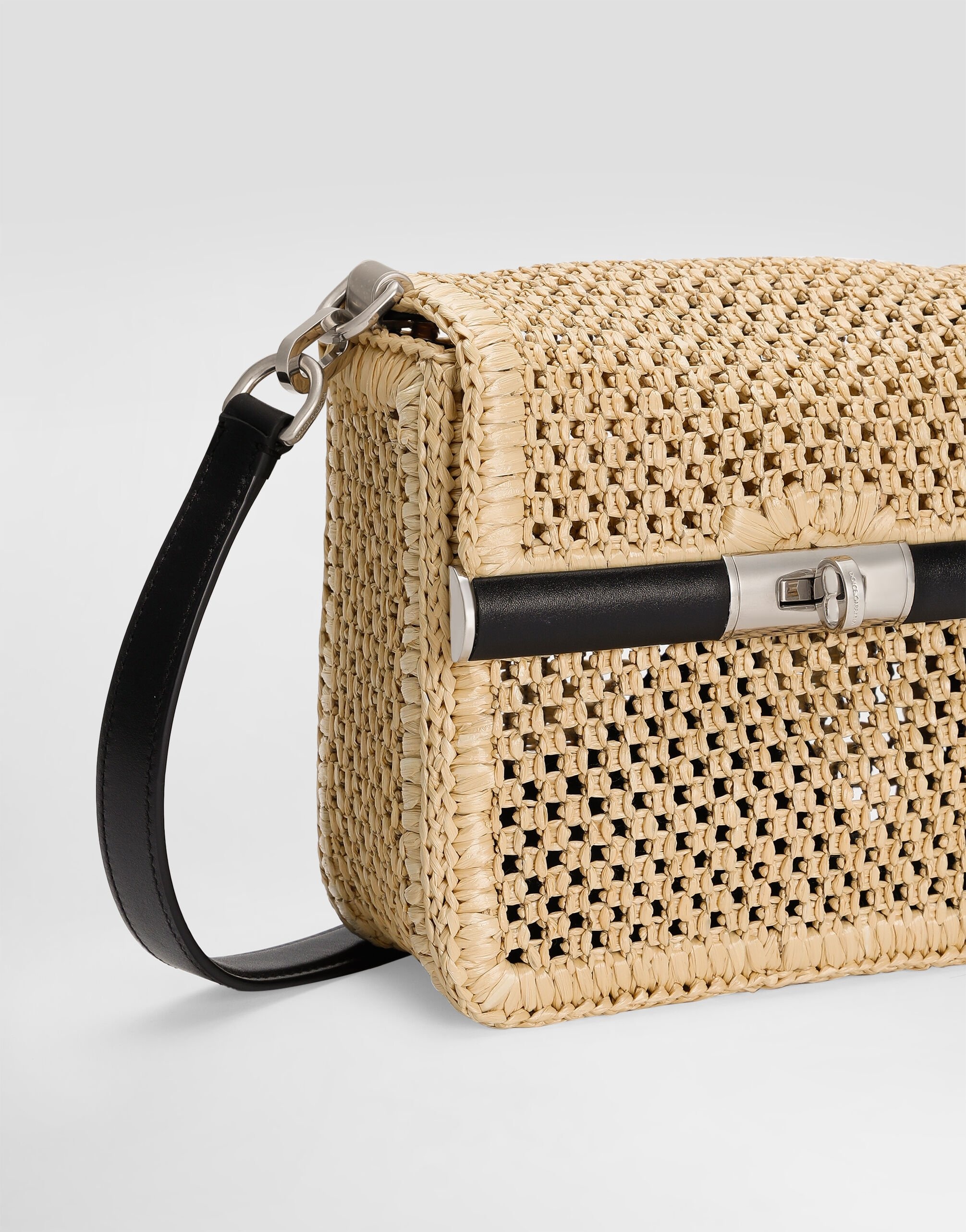Woven raffia bag - 6