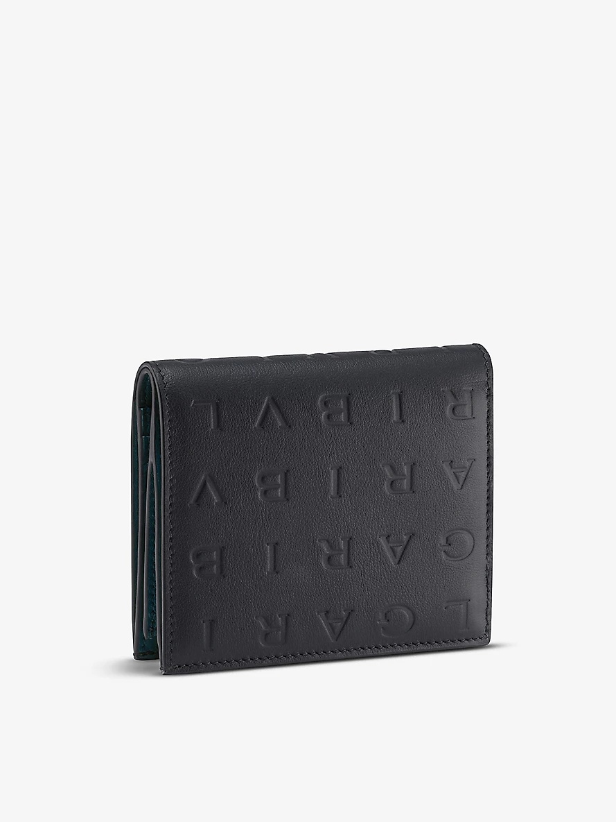 Logo Infinitum leather bifold wallet - 3