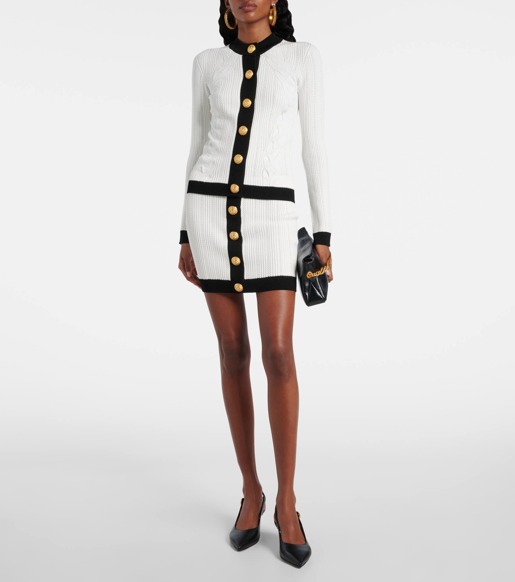 Cable-knit cardigan - 2
