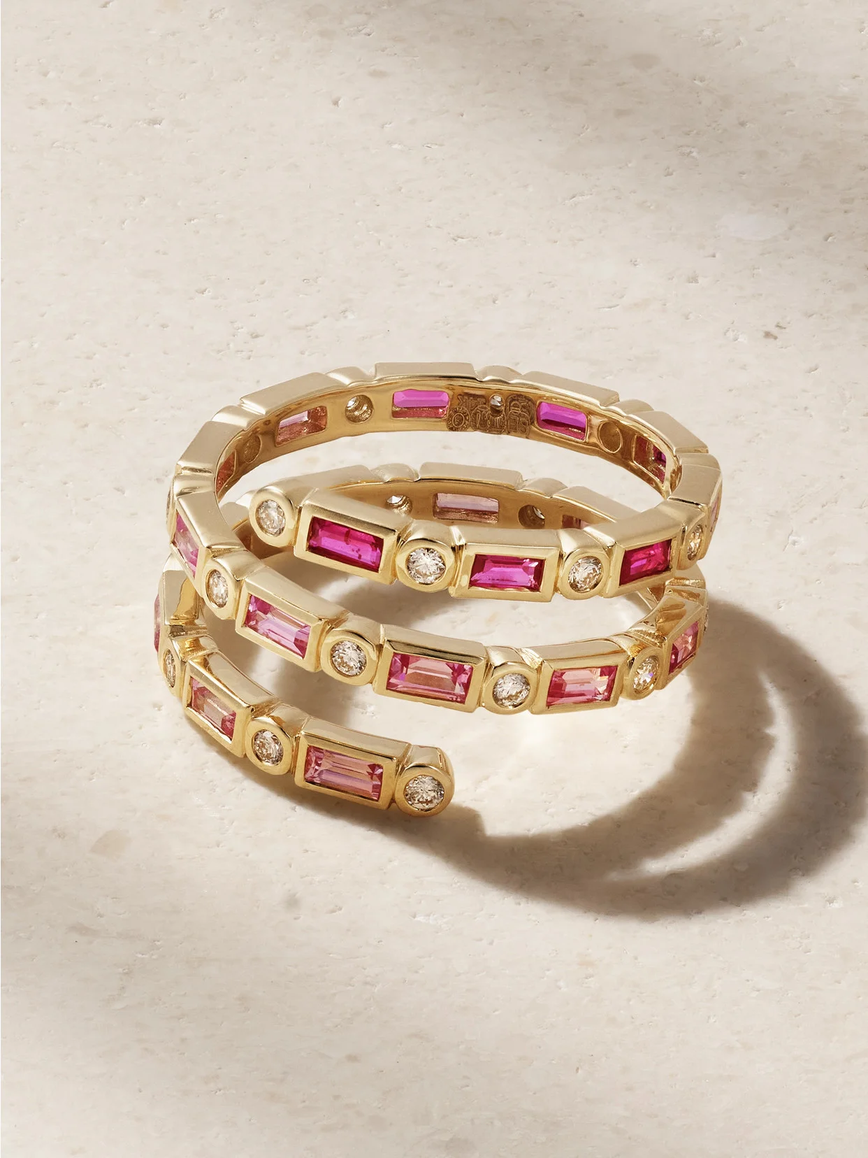 14-karat Gold, Sapphire And Diamond Ring - 1