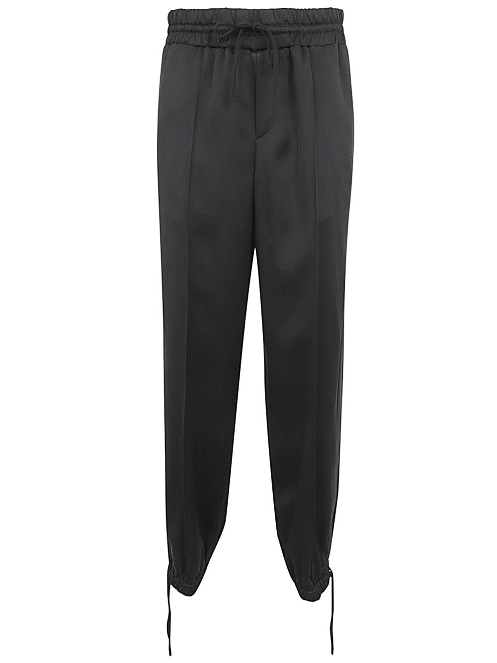 Jil Sander Women Relaxed Fit Jogging Pant With Tuxedo Band - 1